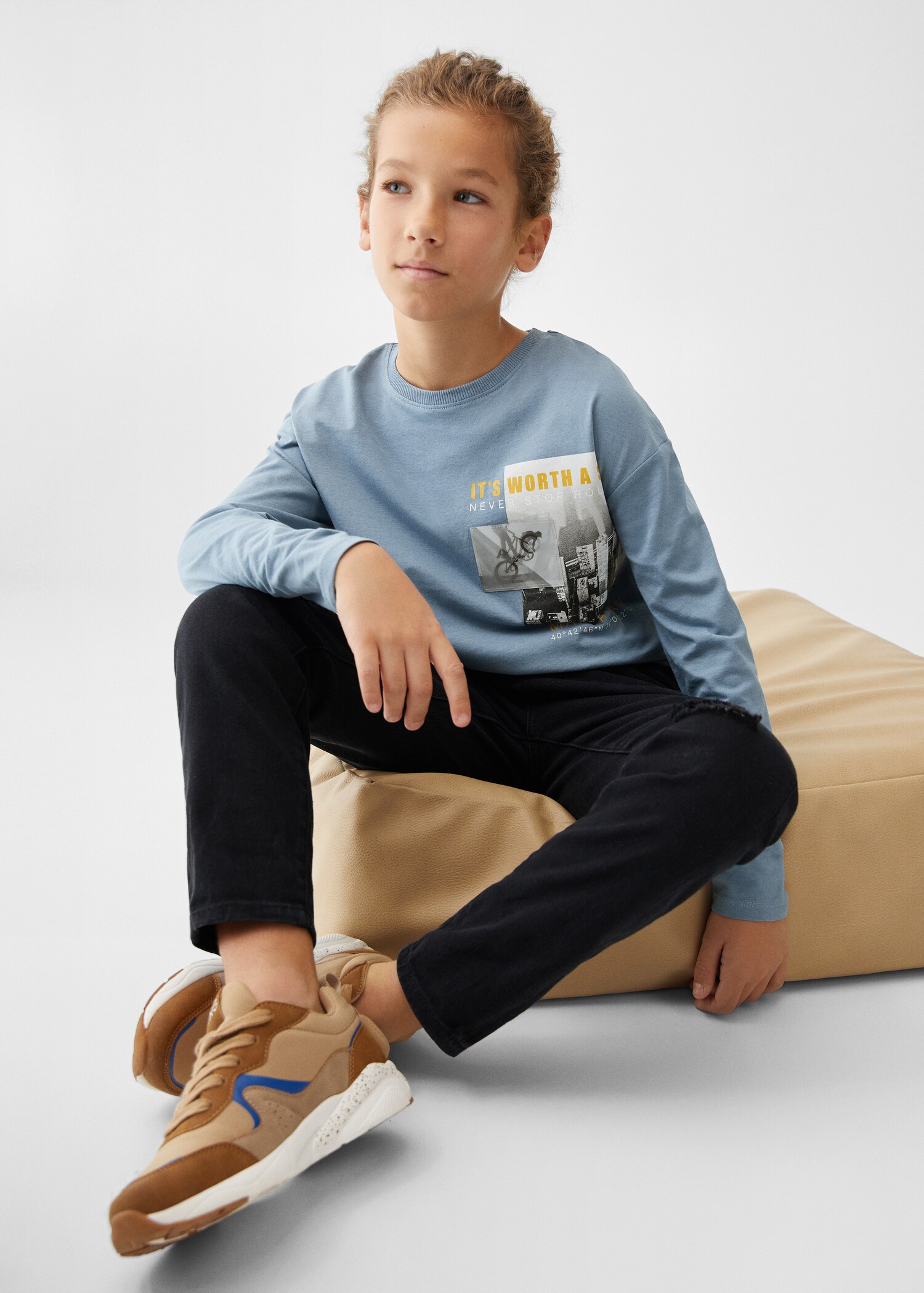 Lenticulair T-shirt met lange mouw - Detail van het artikel 2