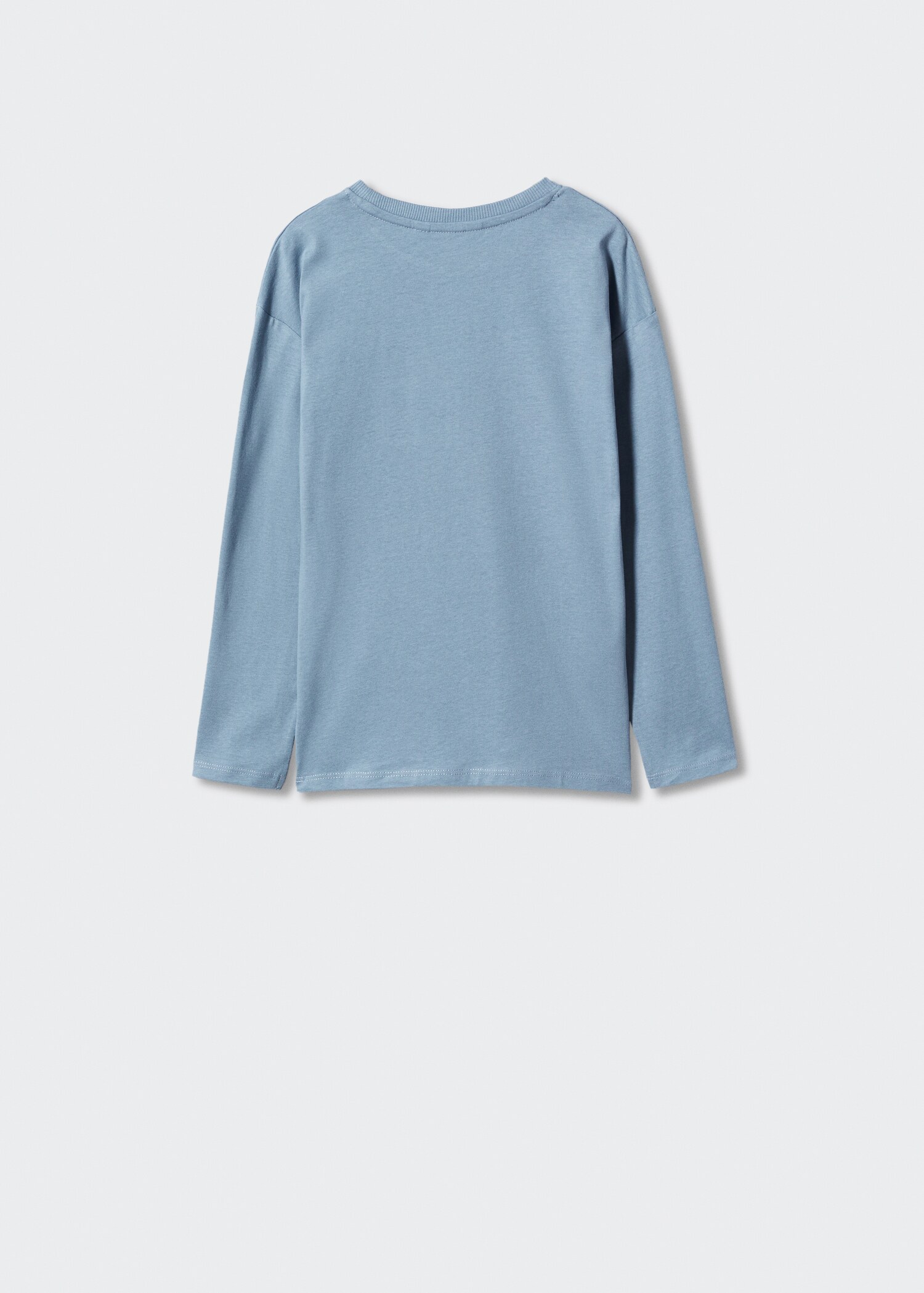 Lenticulair T-shirt met lange mouw - Achterkant van het artikel