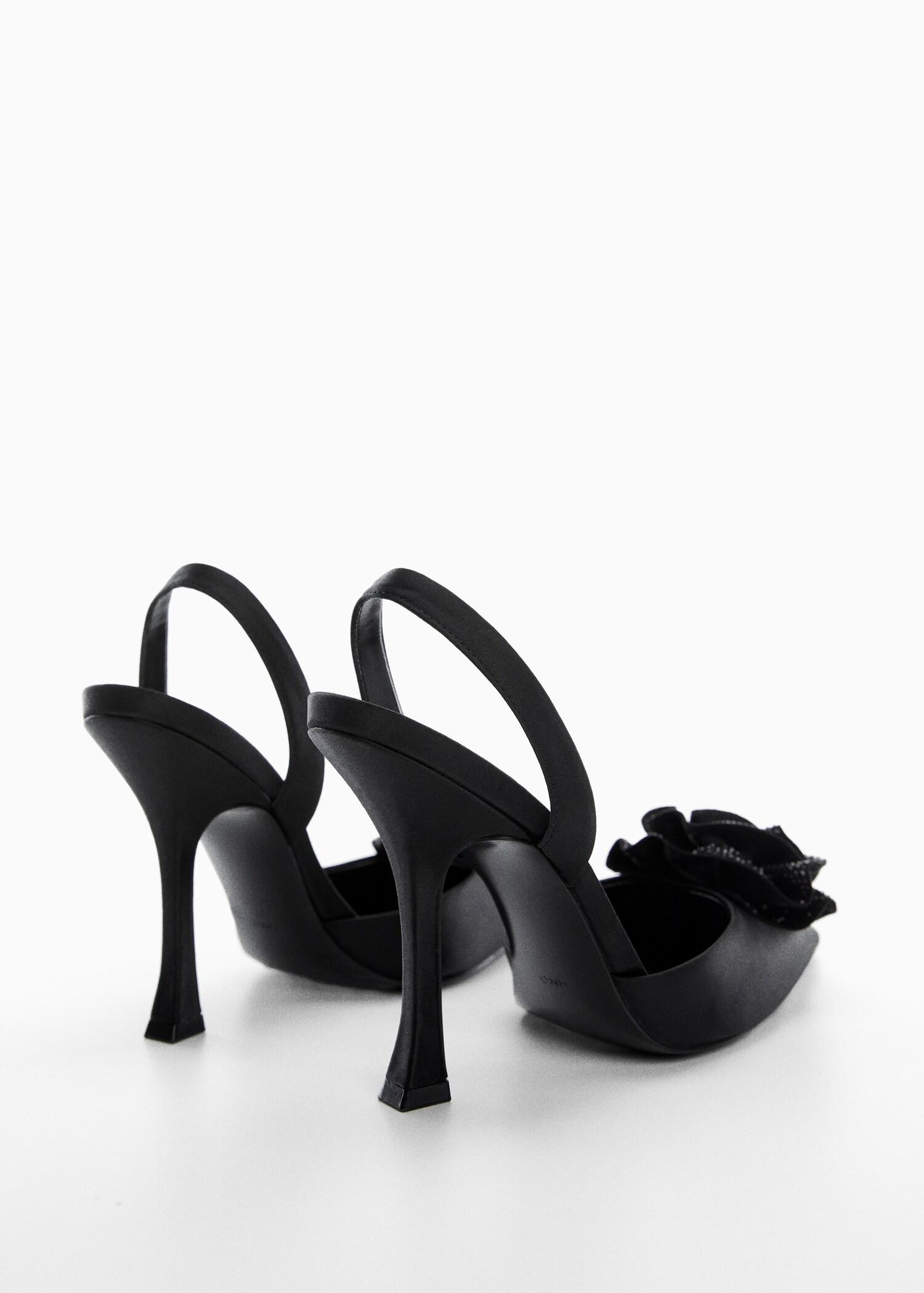 Schuhe mit strassverzierter Blume - Damen | MANGO OUTLET Deutschland
