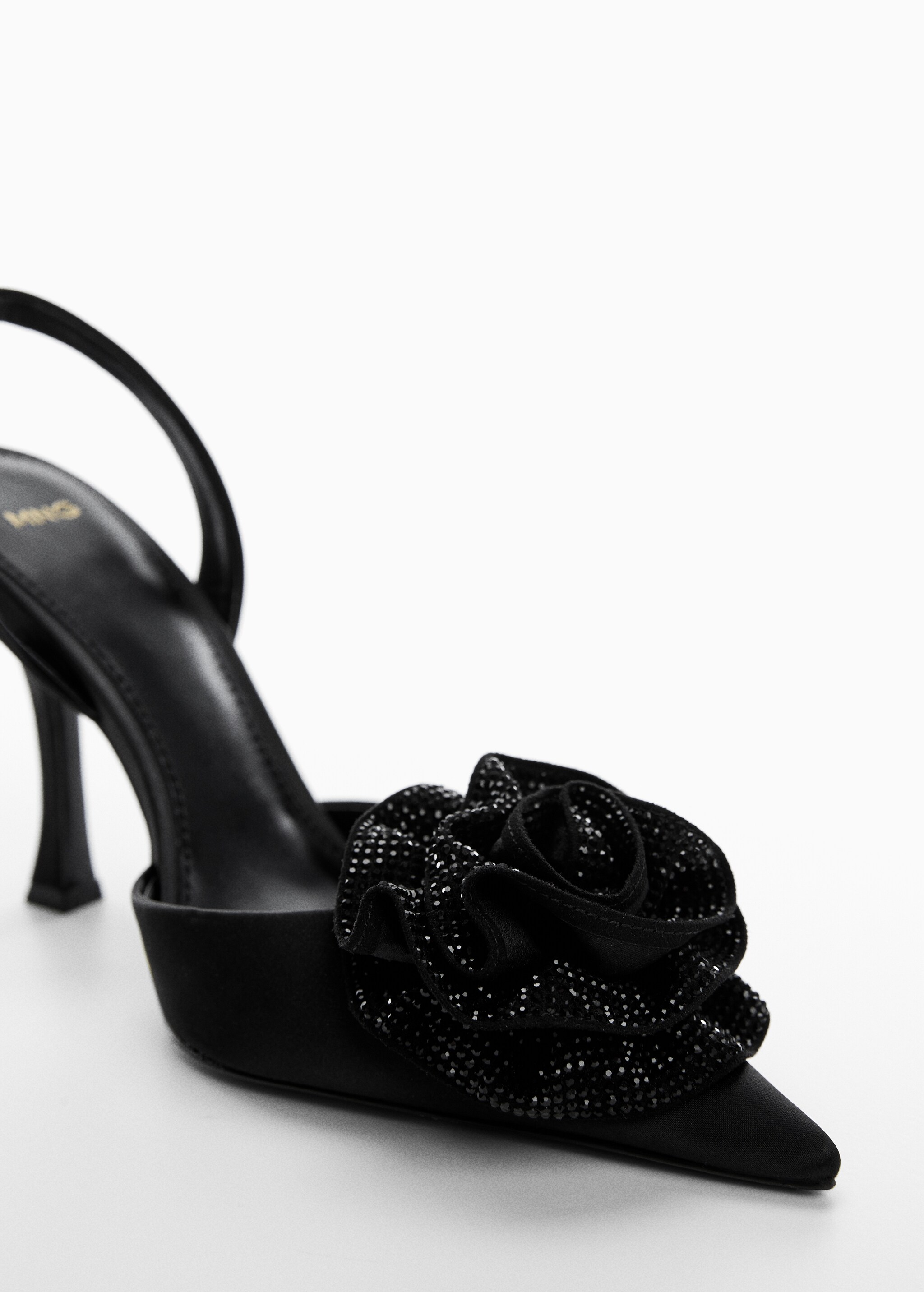 Floral rhinestone shoes - Details of the article 2