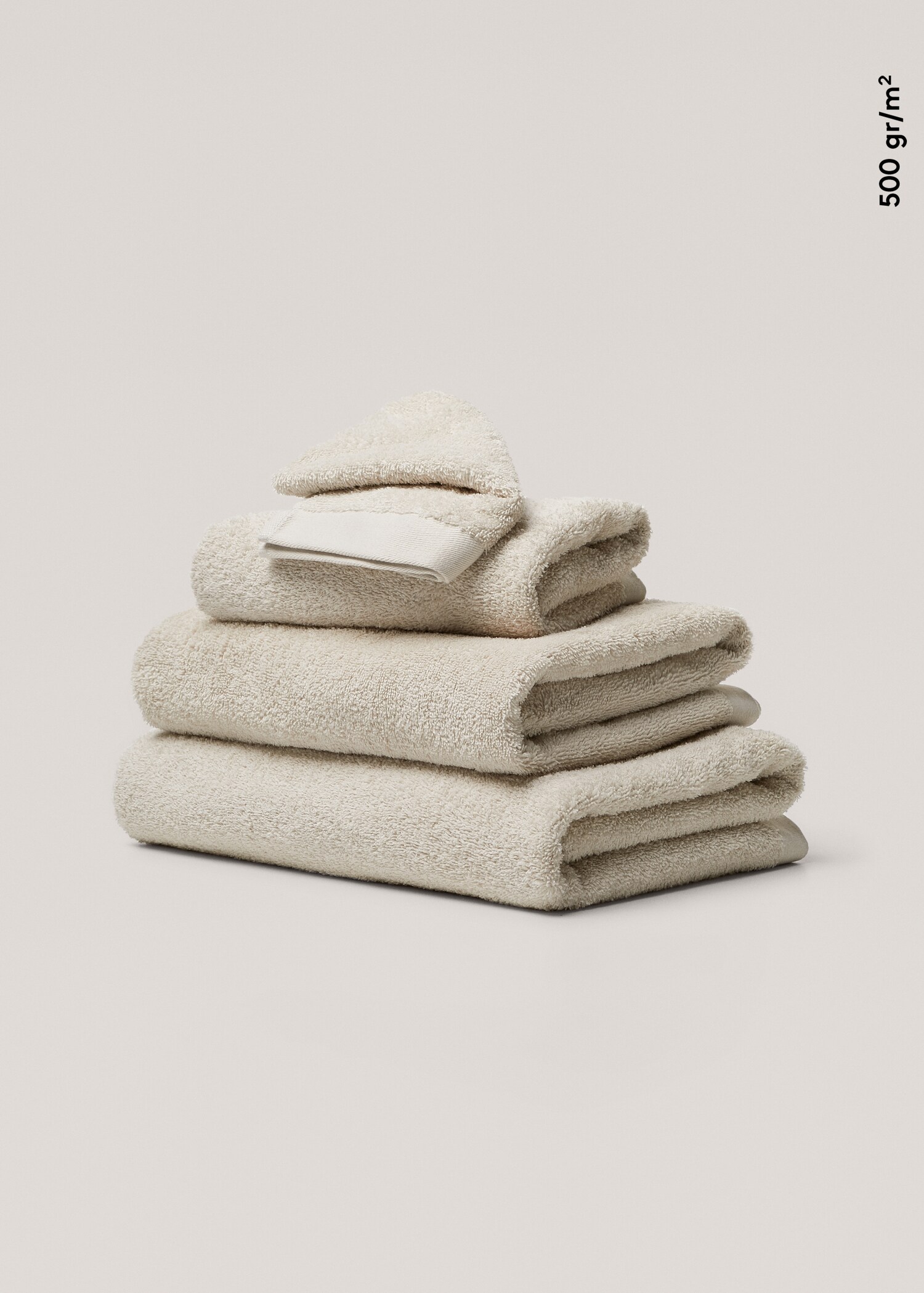 100% cotton hand towel 50X90cm - Article without model