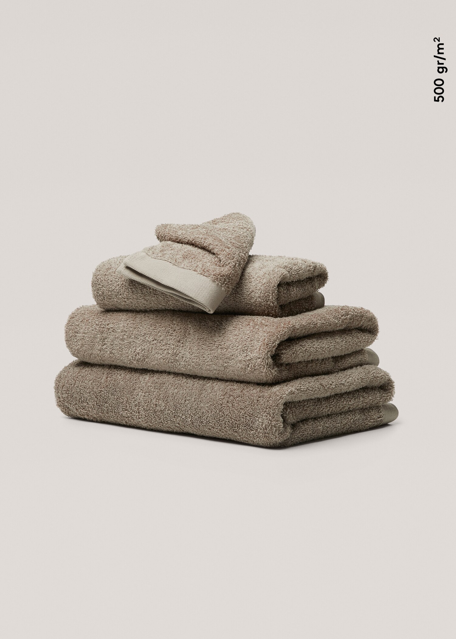 100% cotton hand towel 50X90cm - Article without model