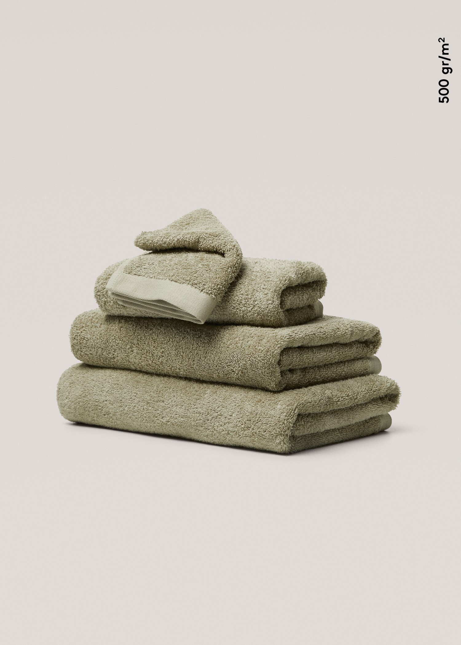 100% cotton hand towel 50X90cm - Article without model