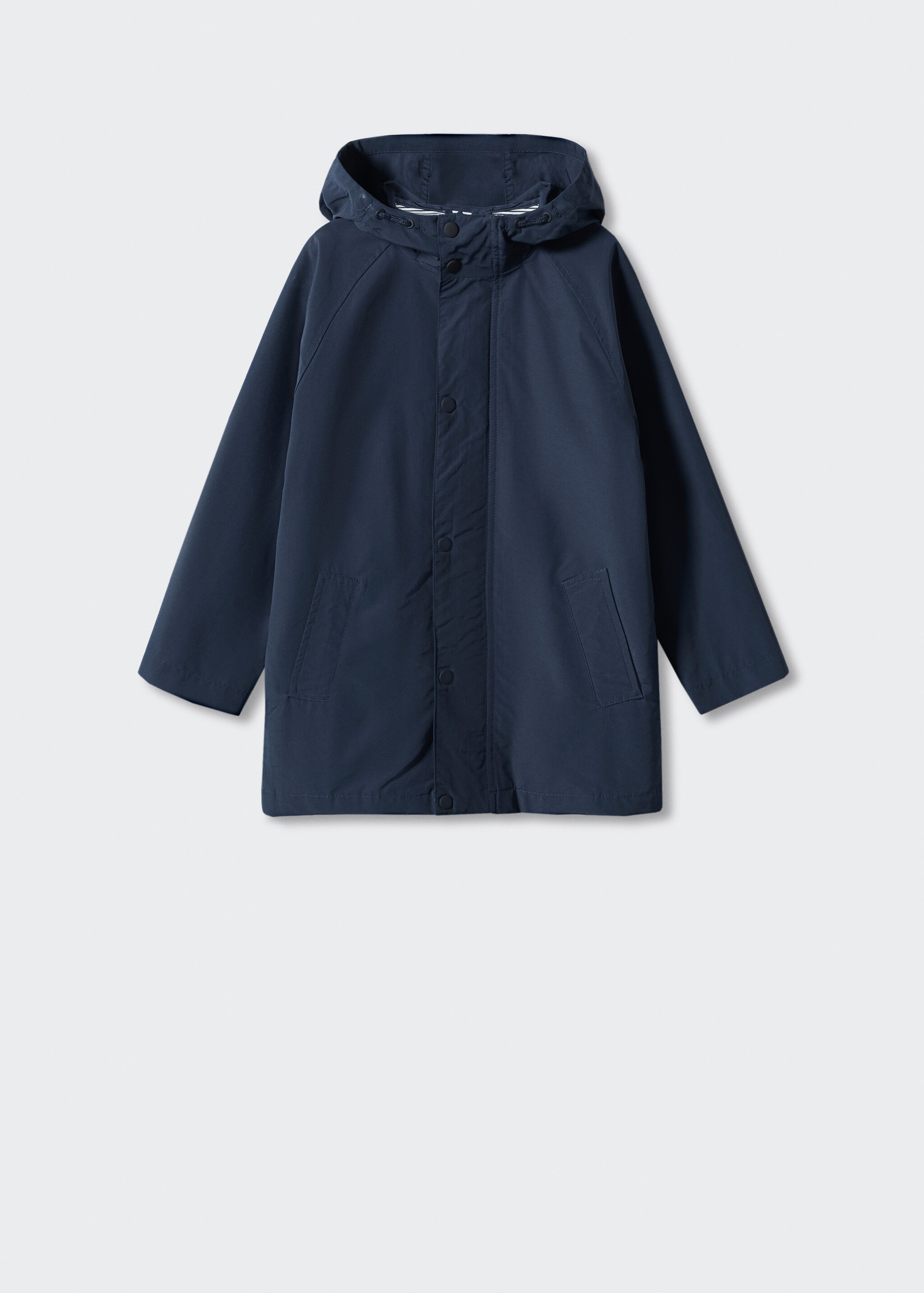 Hooded cotton parka - Article without model