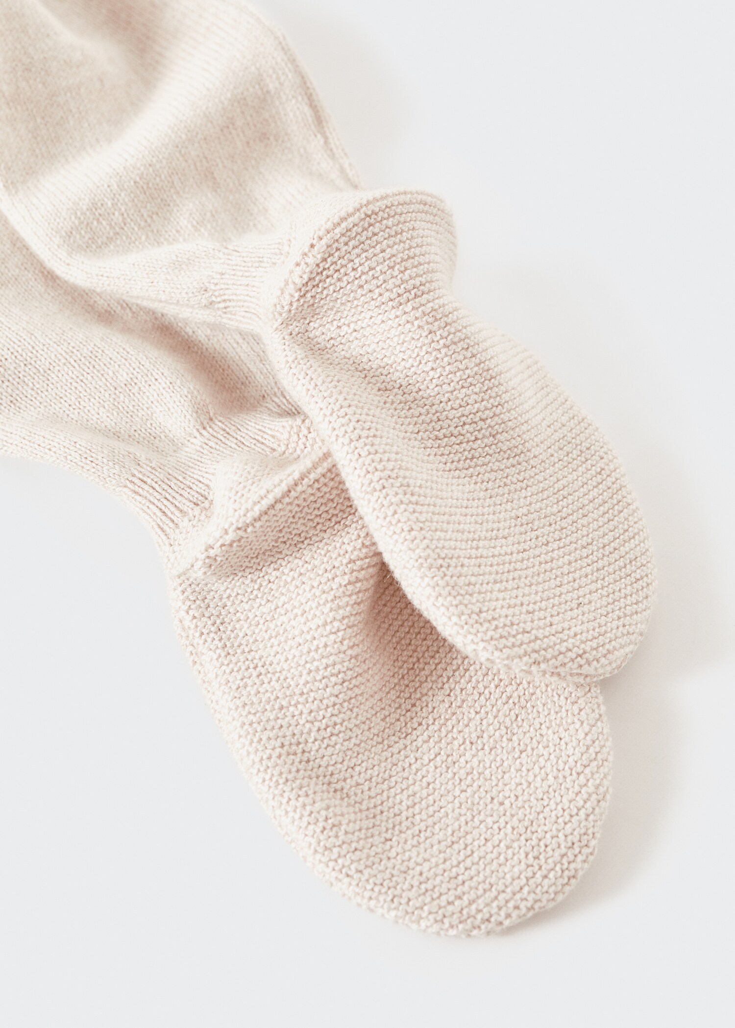 Knit footed pants - Details of the article 0