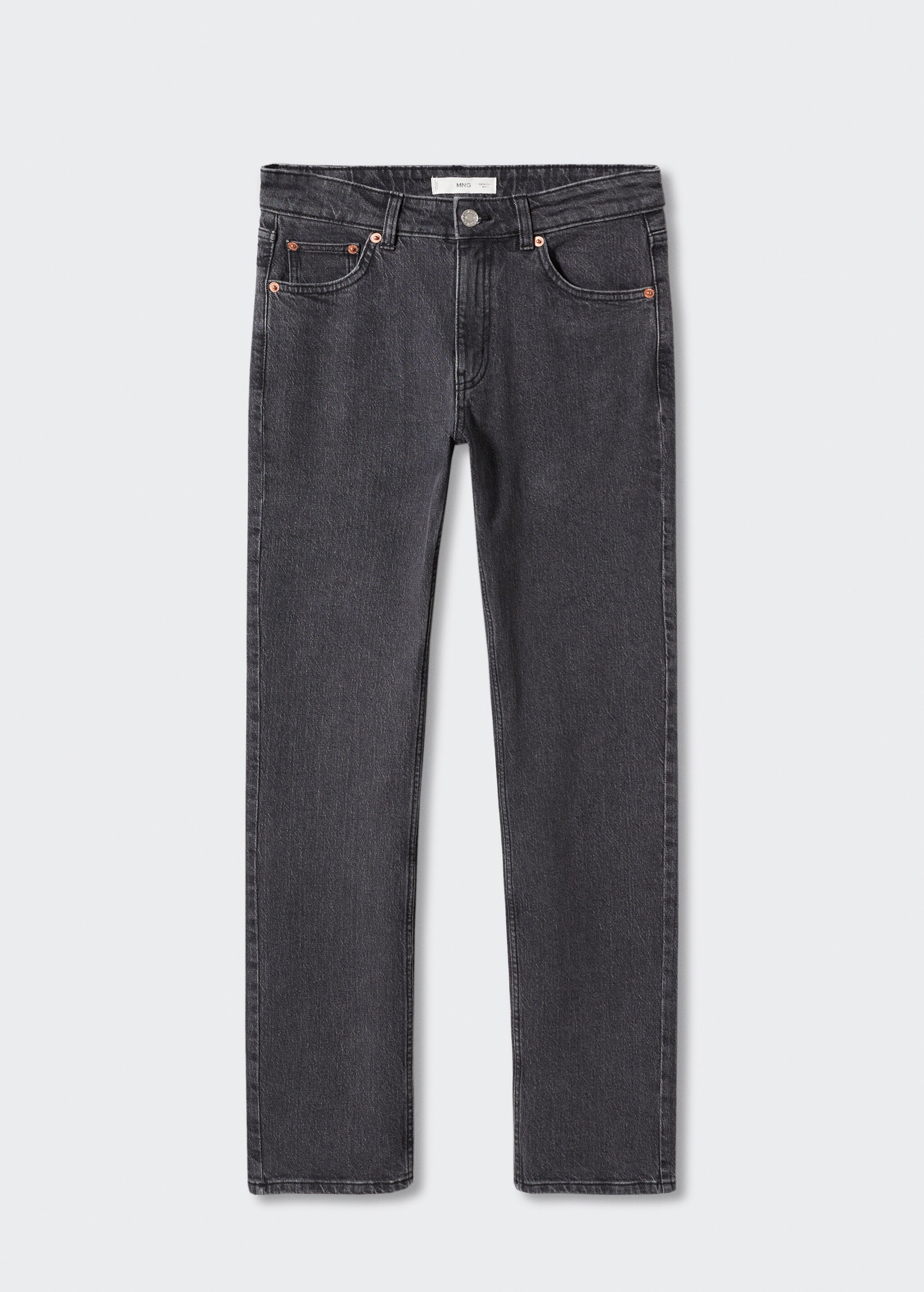 Medium-comfort straight jeans - Article without model