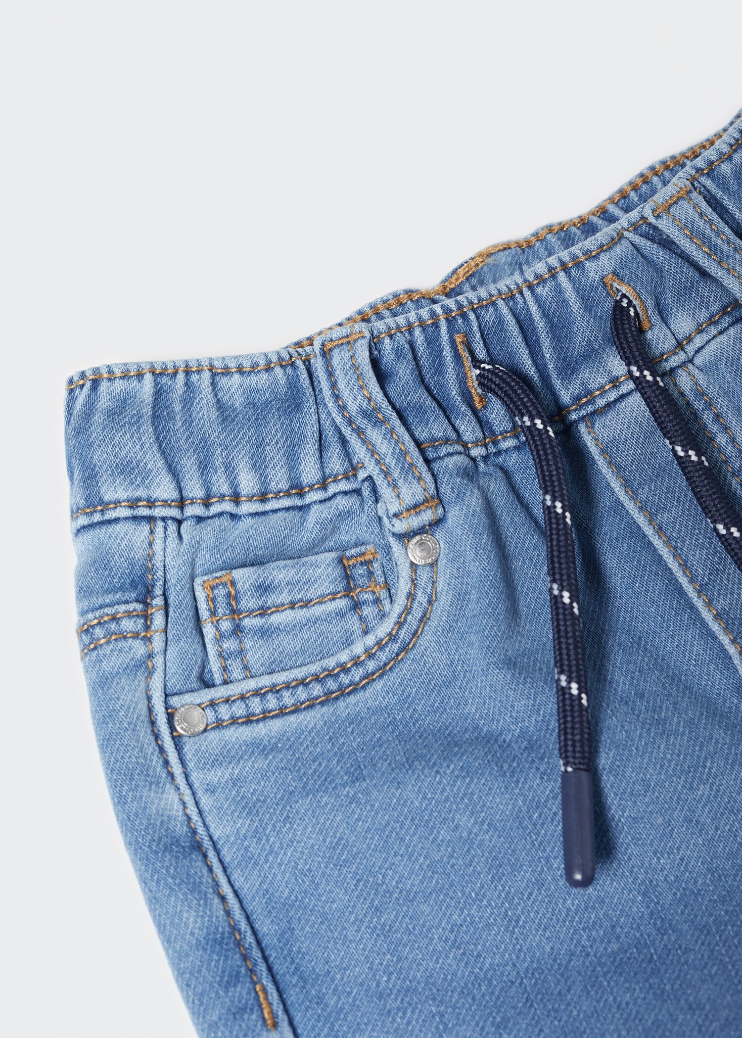 Dragsnöre midje jeans - Detaljer om artikeln 0