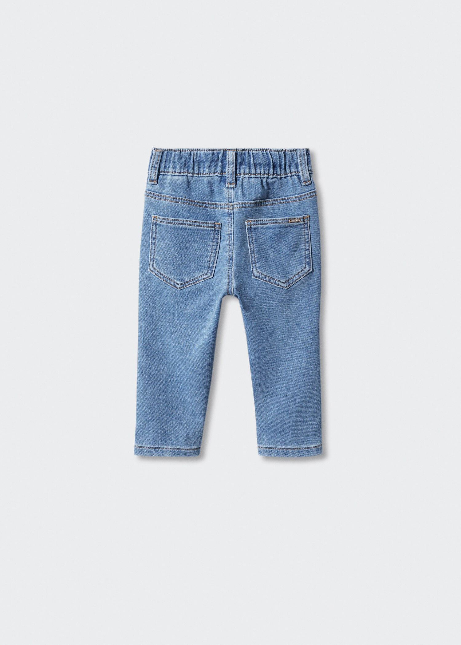Dragsnöre midje jeans - Artikelns baksida