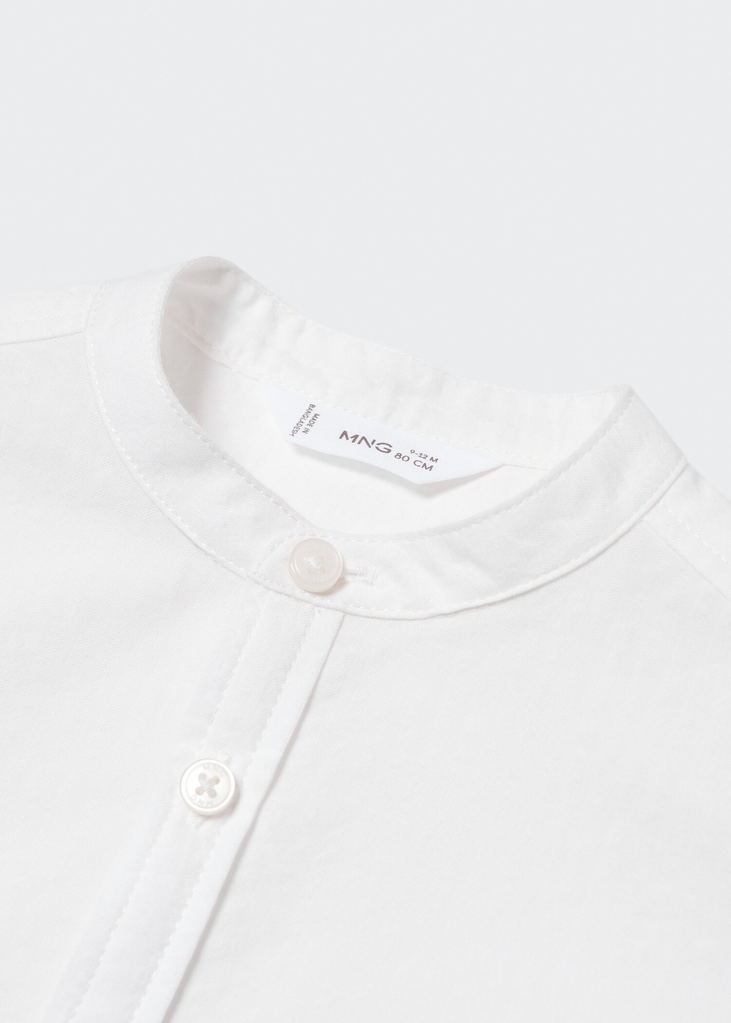 Mao collar shirt - Details of the article 0