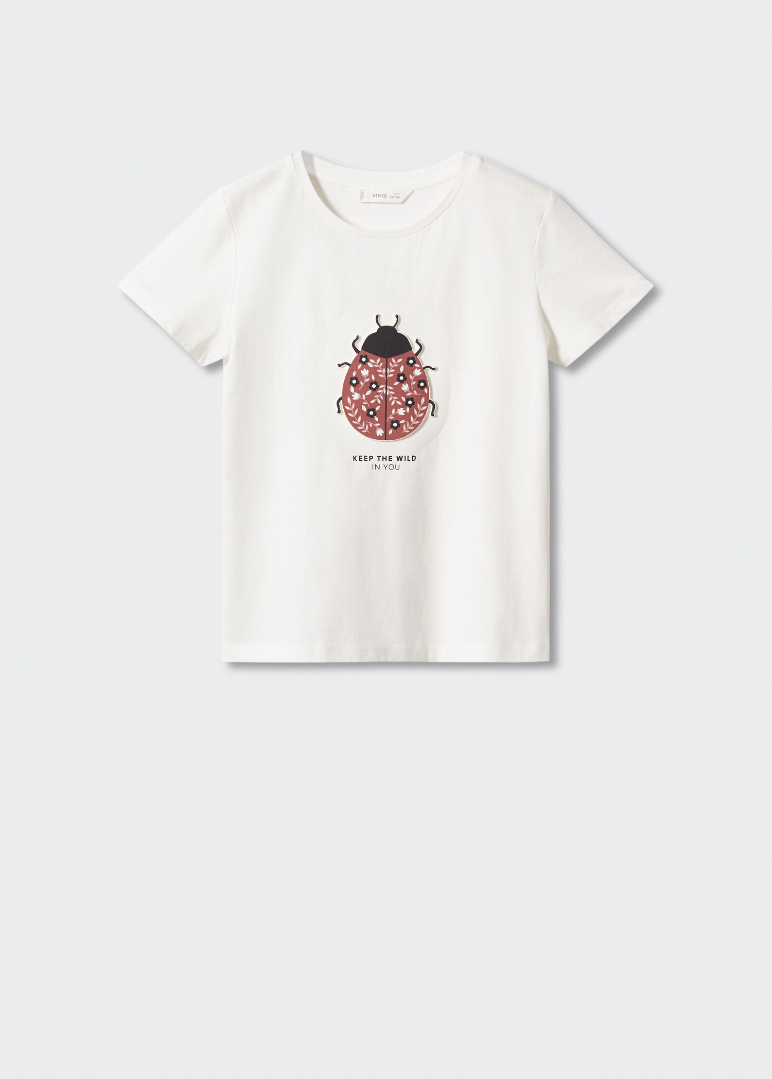 Katoenen T-shirt met print - Artikel zonder model
