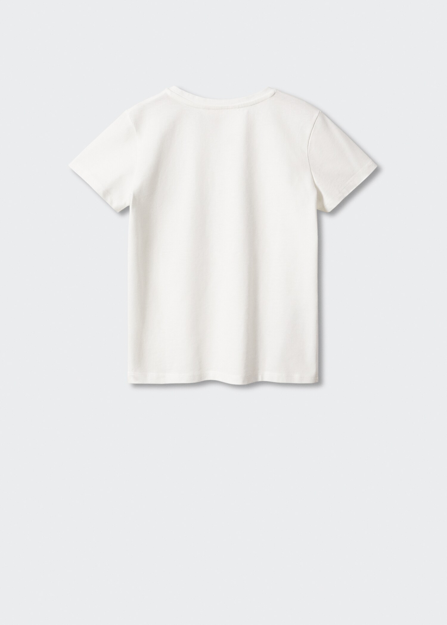 Katoenen T-shirt met print - Achterkant van het artikel