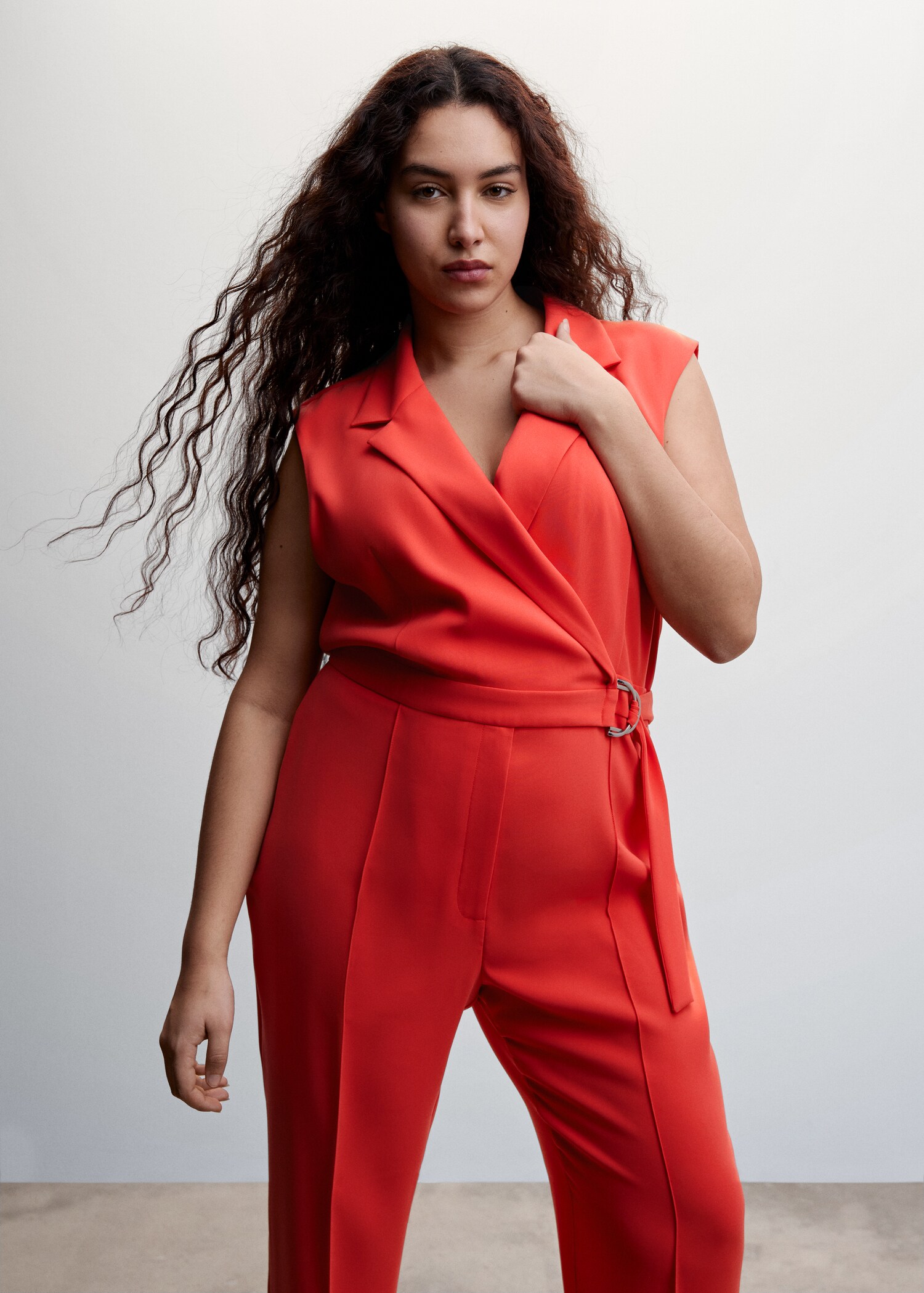 Belt wrap jumpsuit - Details of the article 5