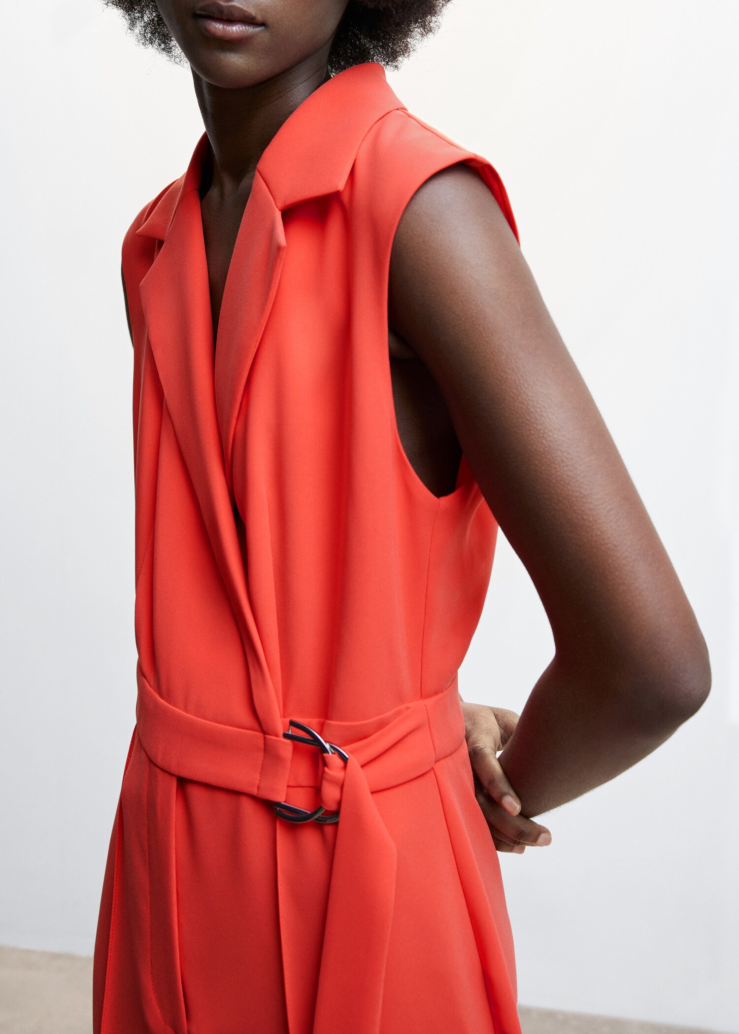 Belt wrap jumpsuit - Details of the article 6