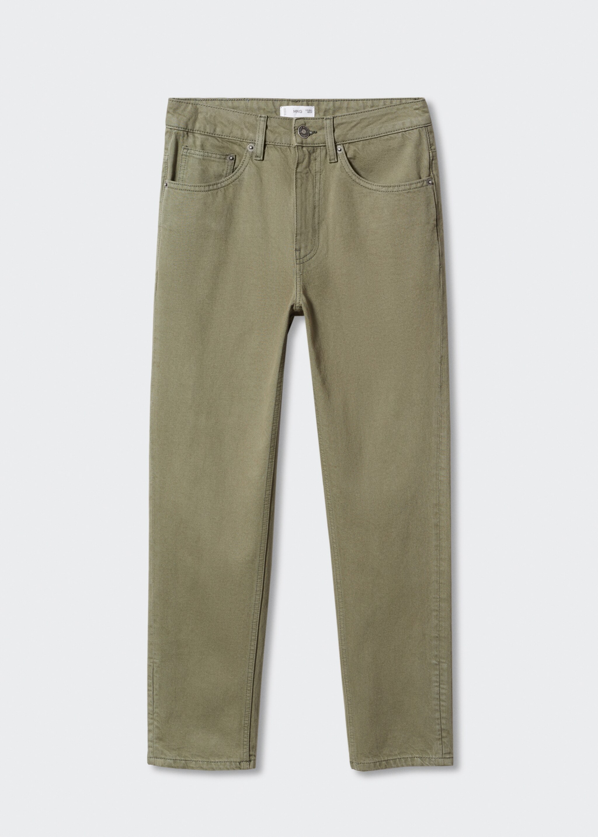 Katoenen regular-fit broek - Artikel zonder model