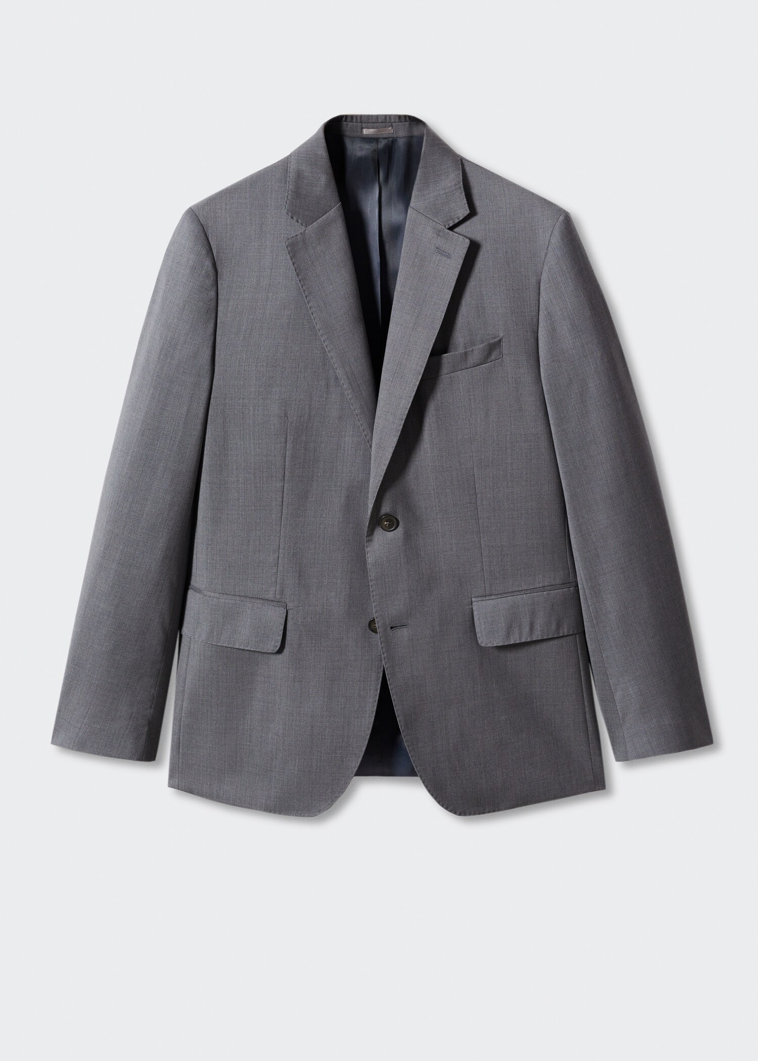 Slim fit virgin wool suit blazer - Article without model