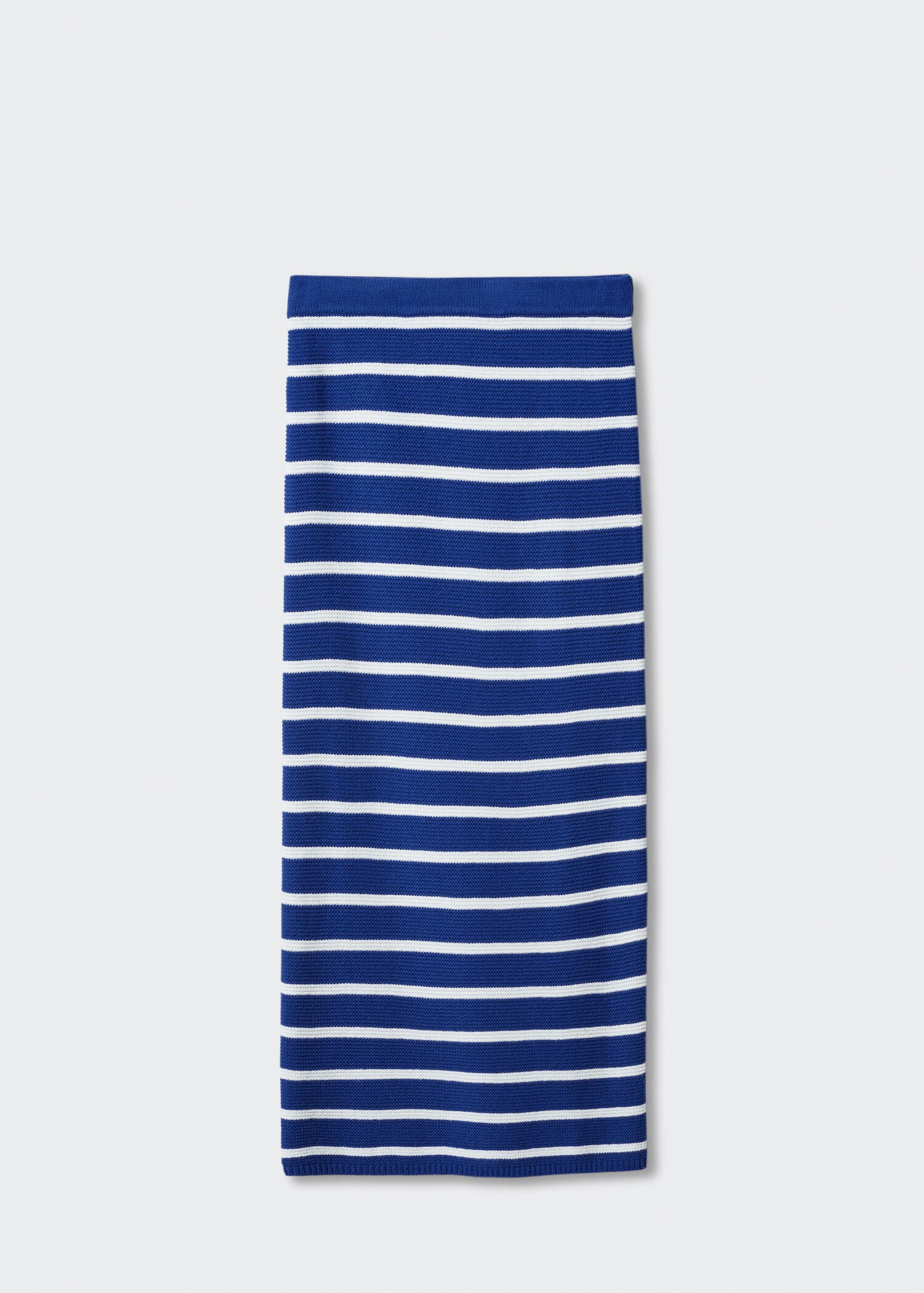 Fustă din tricot cu dungi - Articol fără model