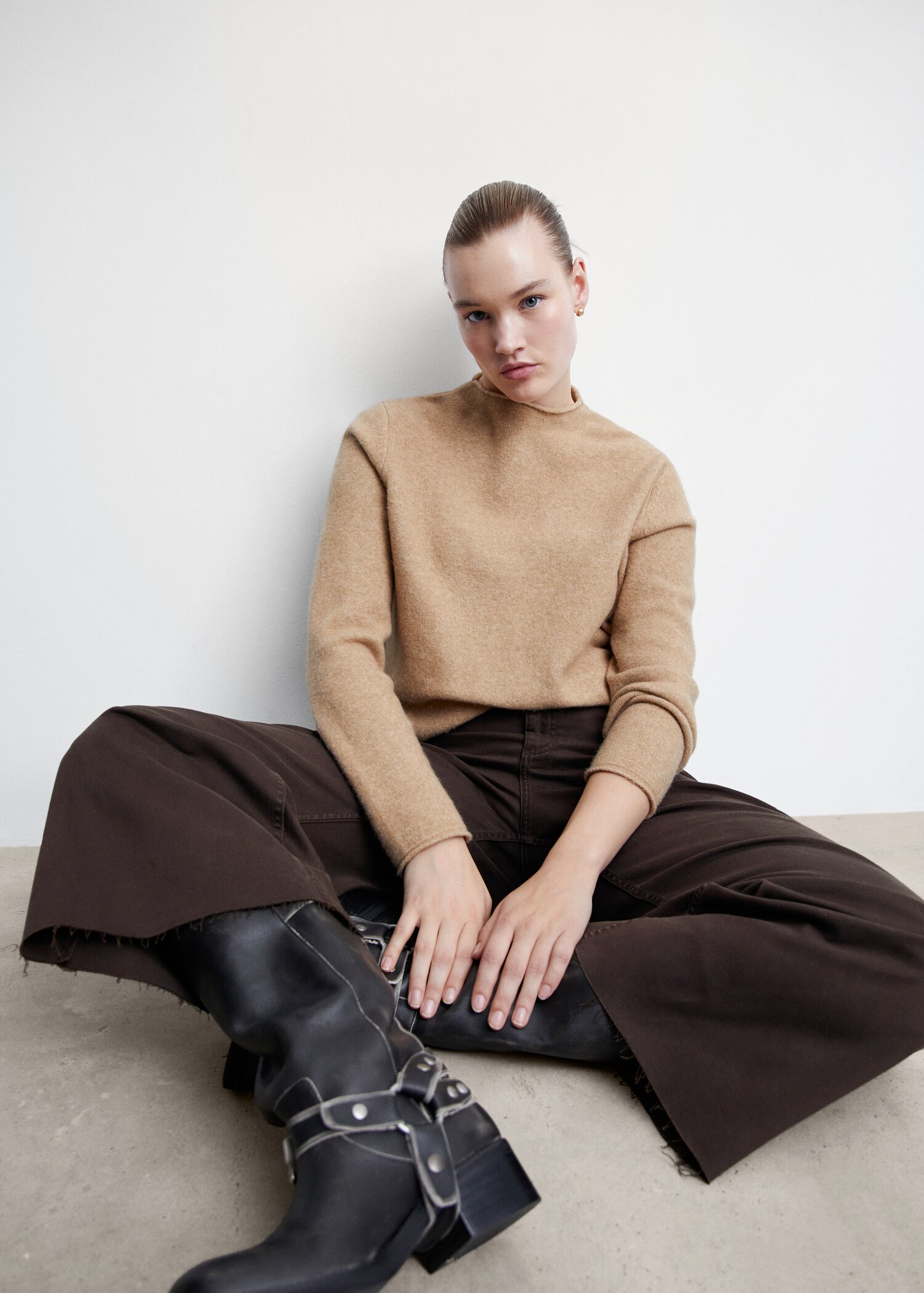 Jeans culotte high waist - Details of the article 4