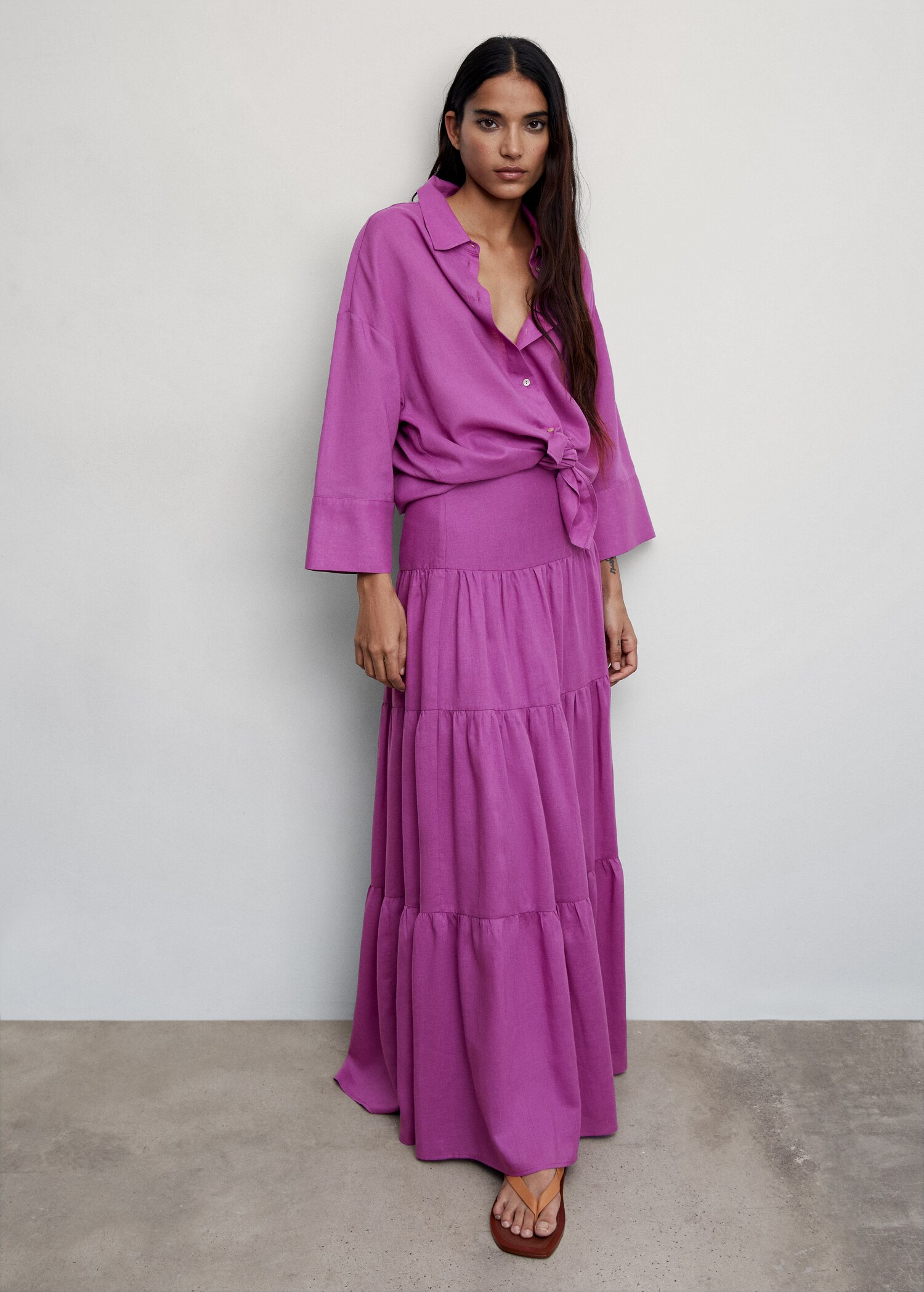 Oversized shirt - Details of the article 2