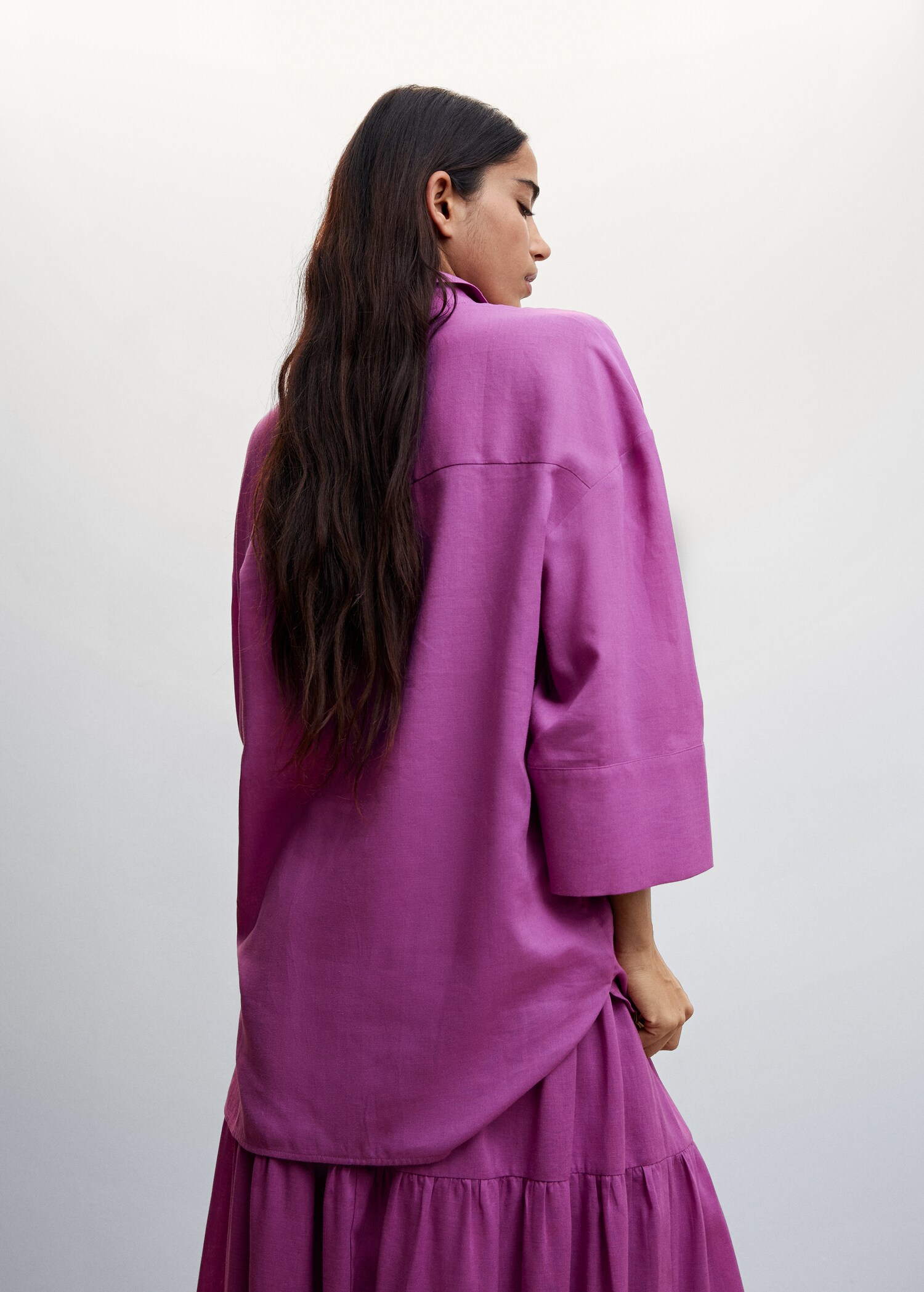 Oversized shirt - Reverse of the article
