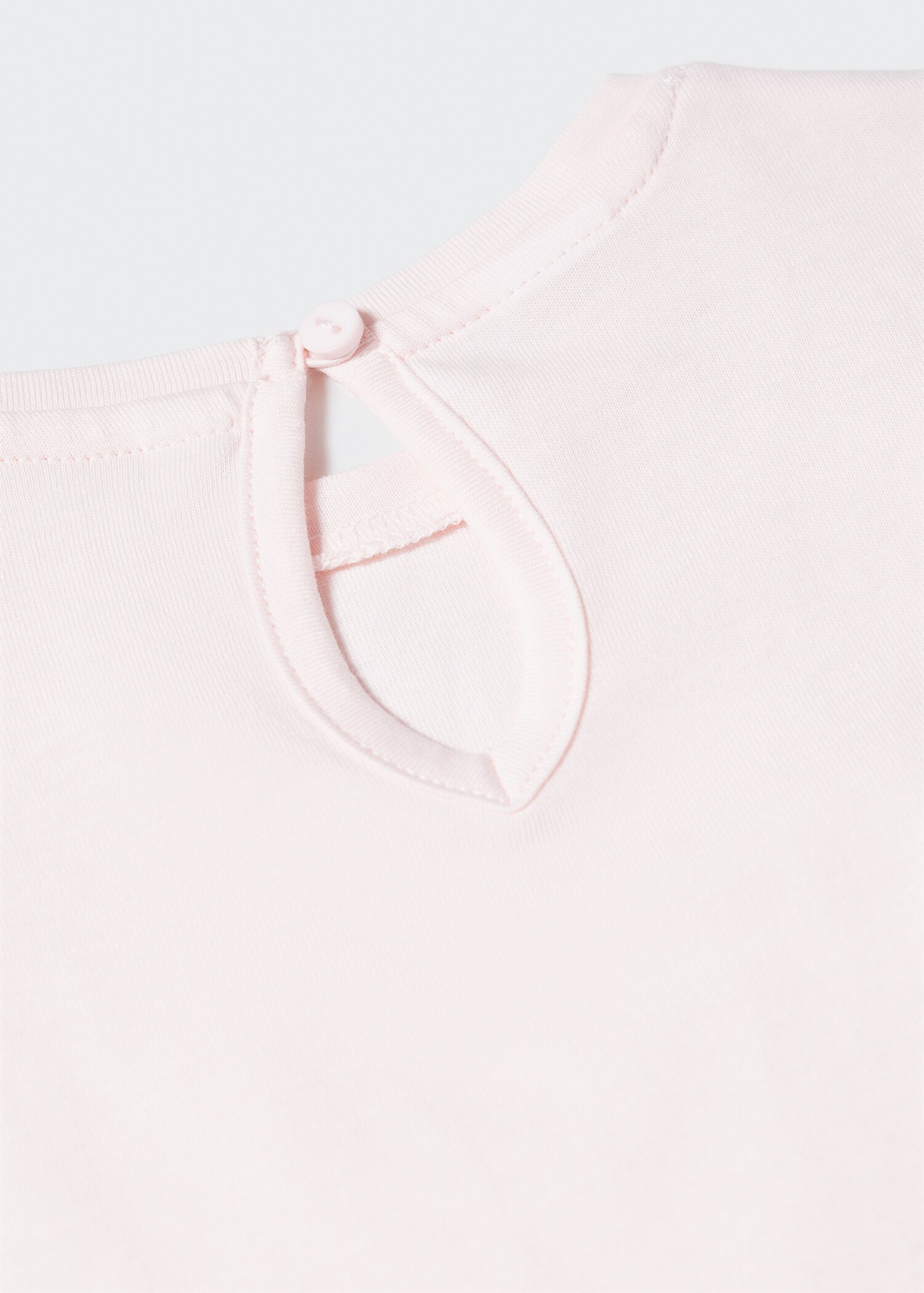 Ruffled sleeve T-shirt - Details of the article 0