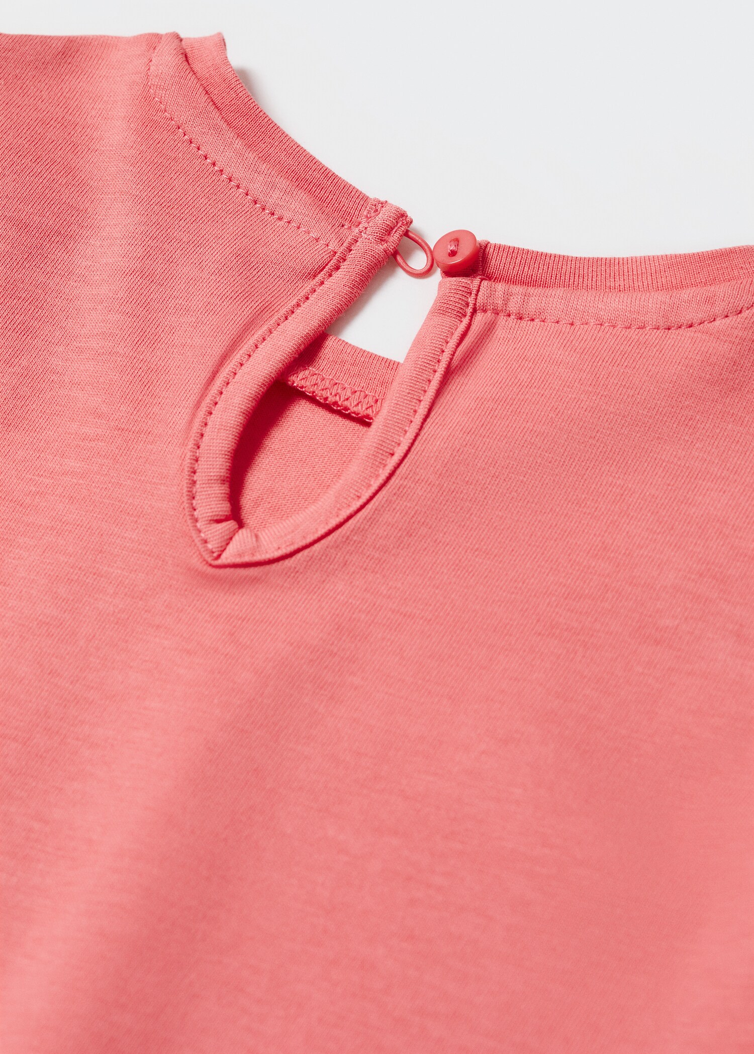 Ruffled sleeve T-shirt - Details of the article 0