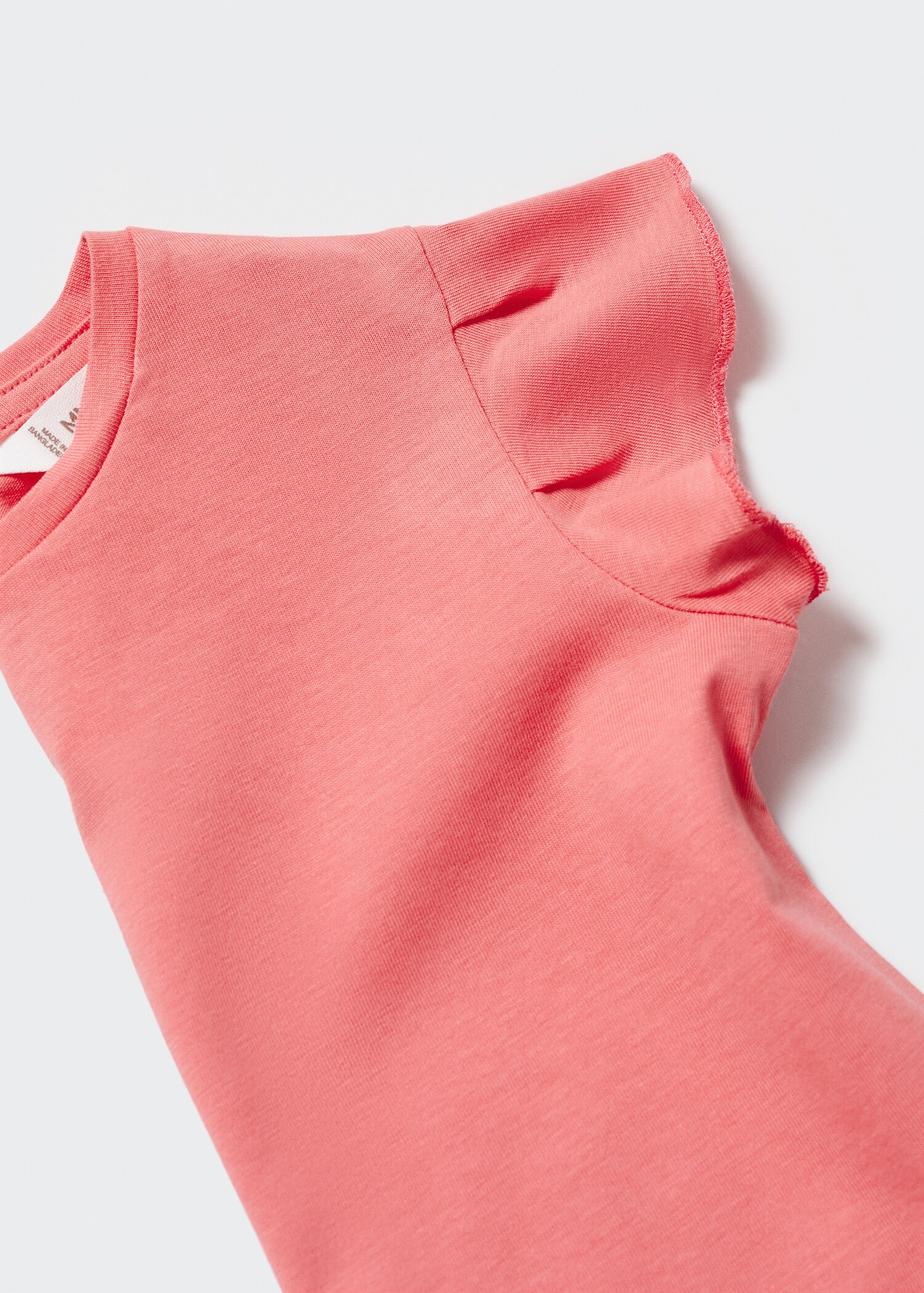 Ruffled sleeve T-shirt - Details of the article 8