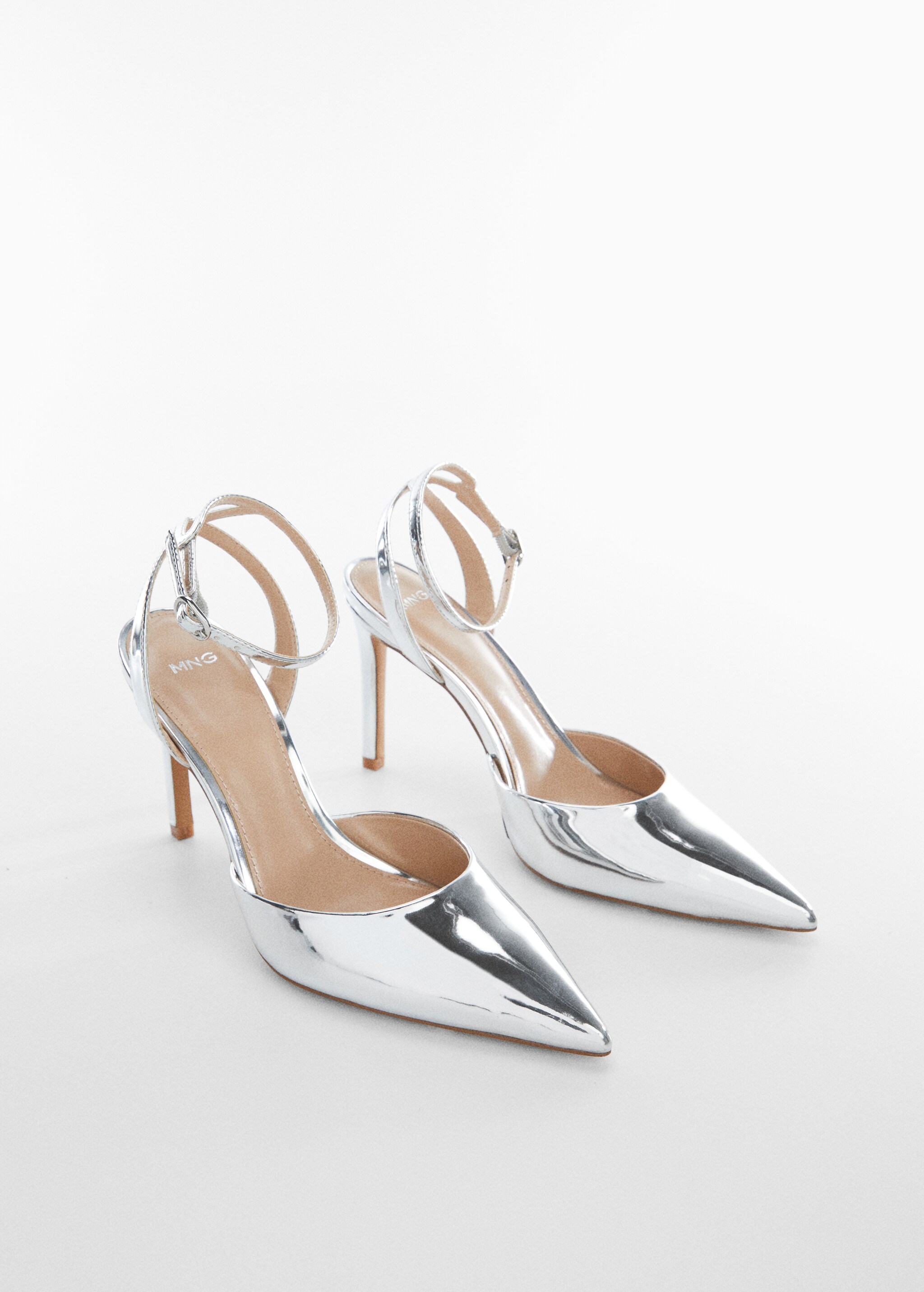Metallic heel shoes - Medium plane