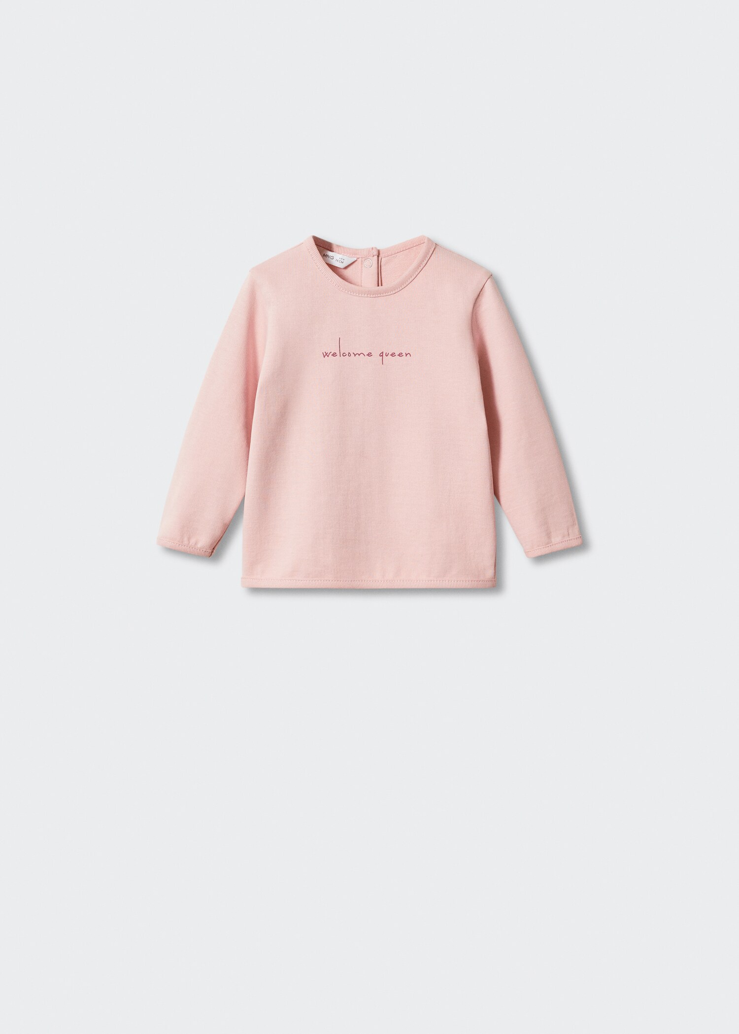 Printed cotton sweatshirt - Article without model