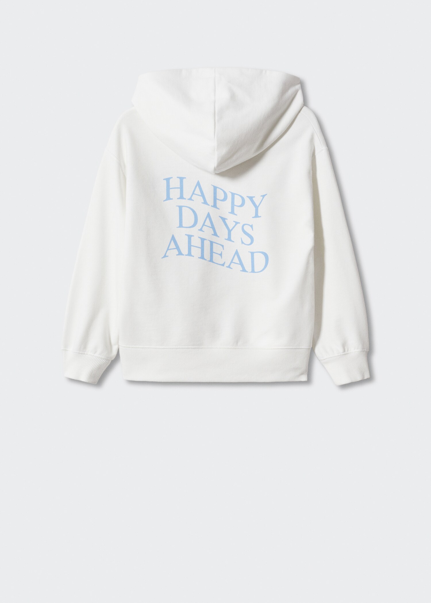 Embroidered cotton sweatshirt - Reverse of the article