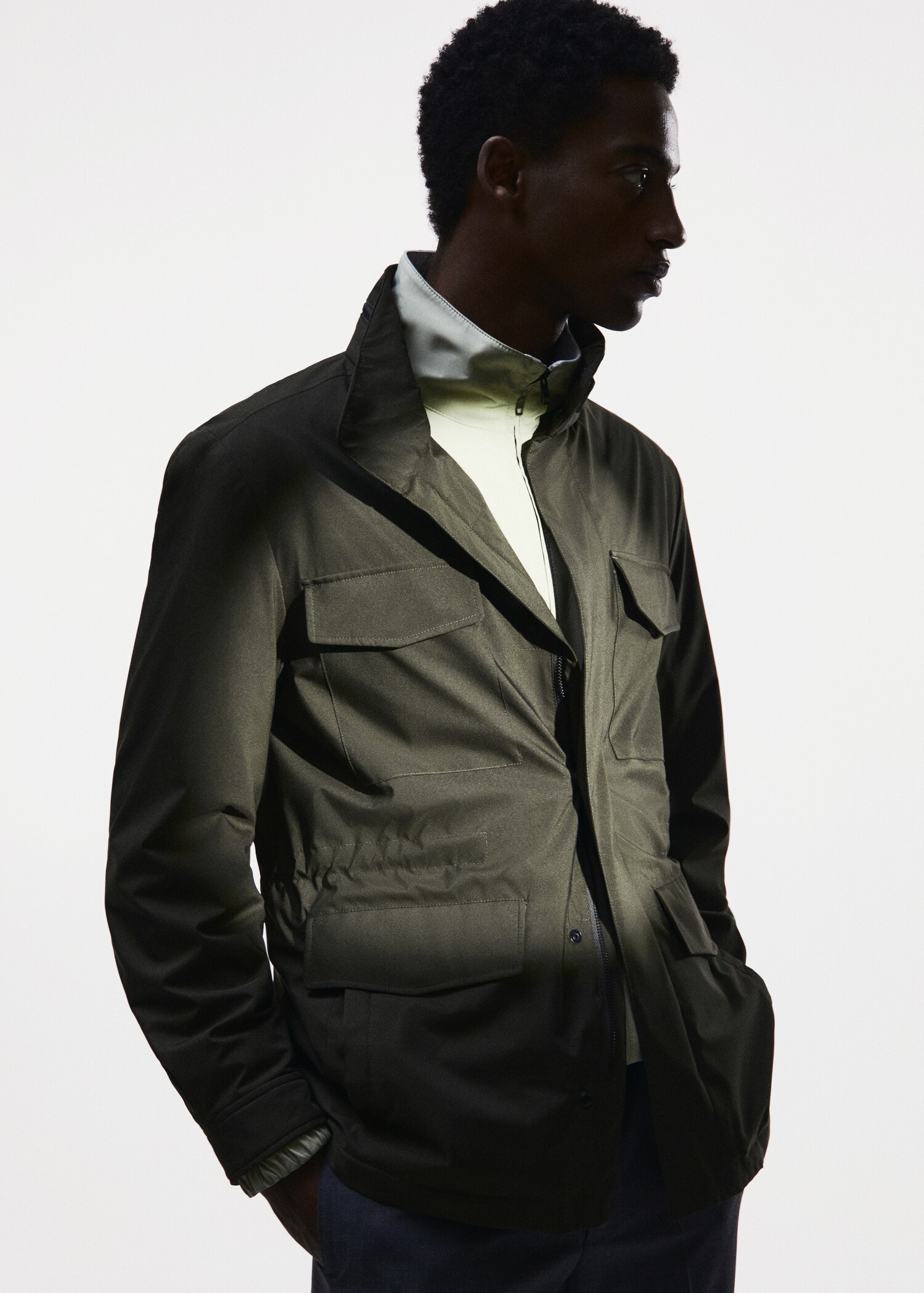 Military water-repellent jacket - Details of the article 7