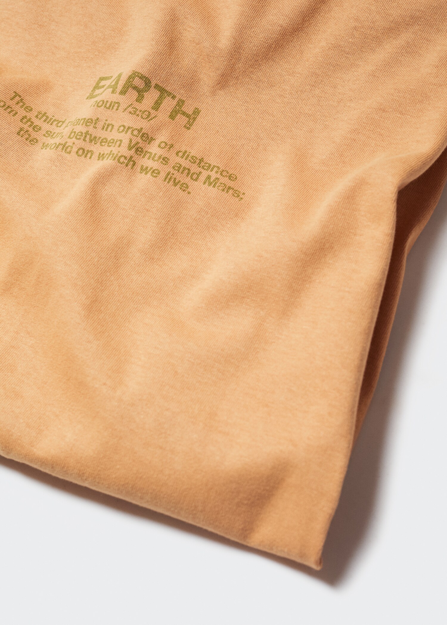 T-skjorte i 100% bomull relaxed fit - Artikkeldetalj 8