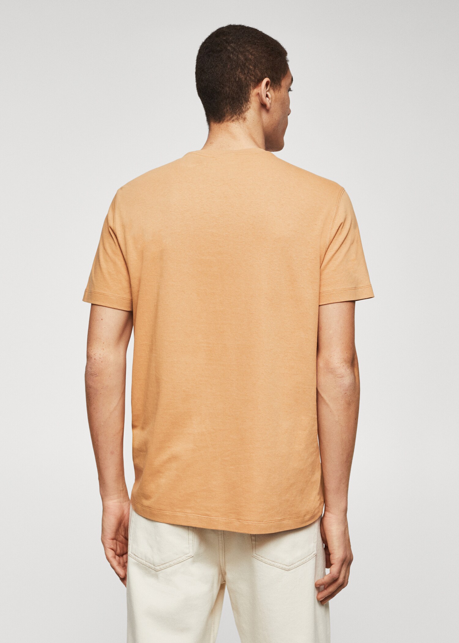 T-skjorte i 100% bomull relaxed fit - Baksiden av artikkelen