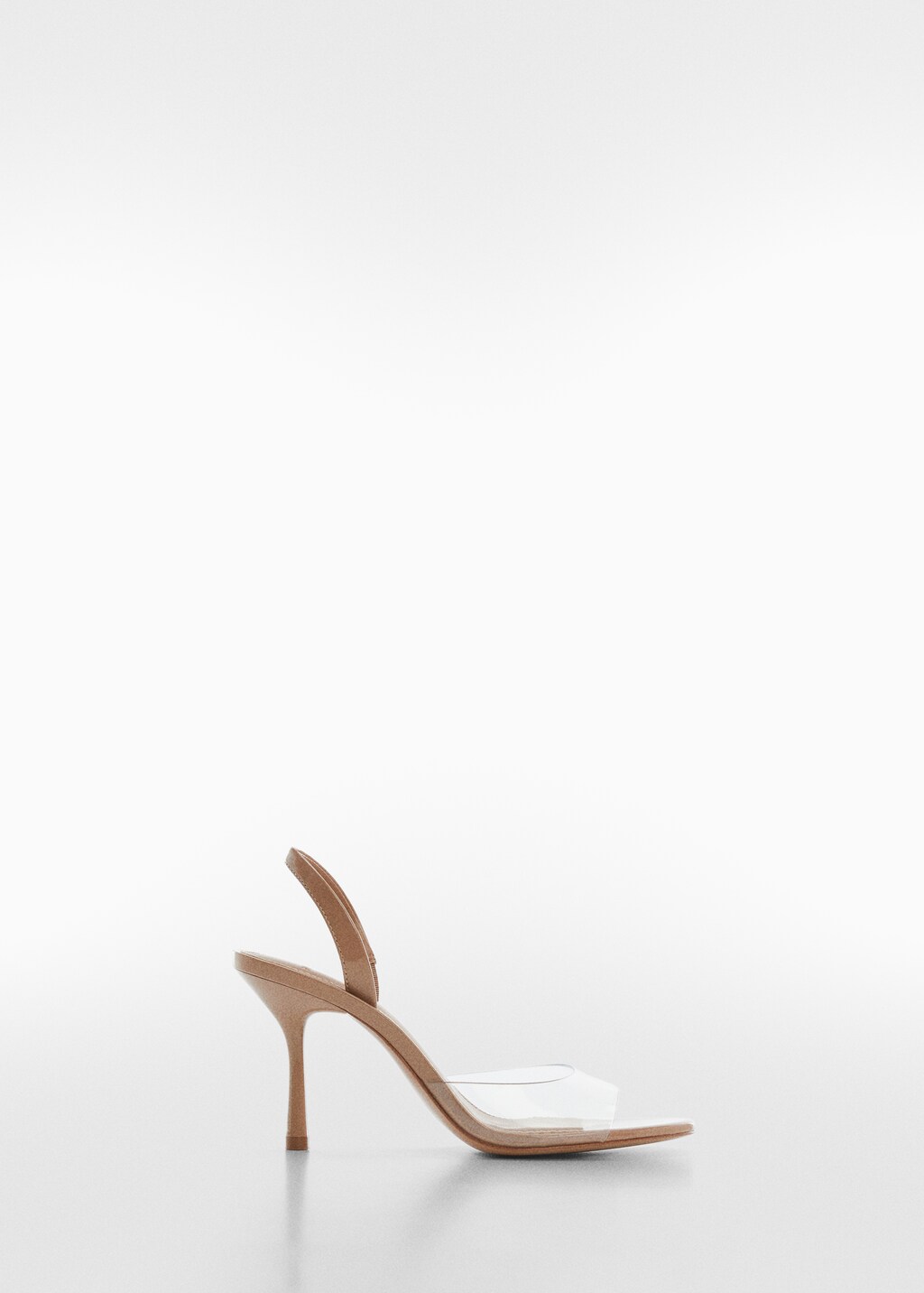 High heeled vinyl sandals hotsell