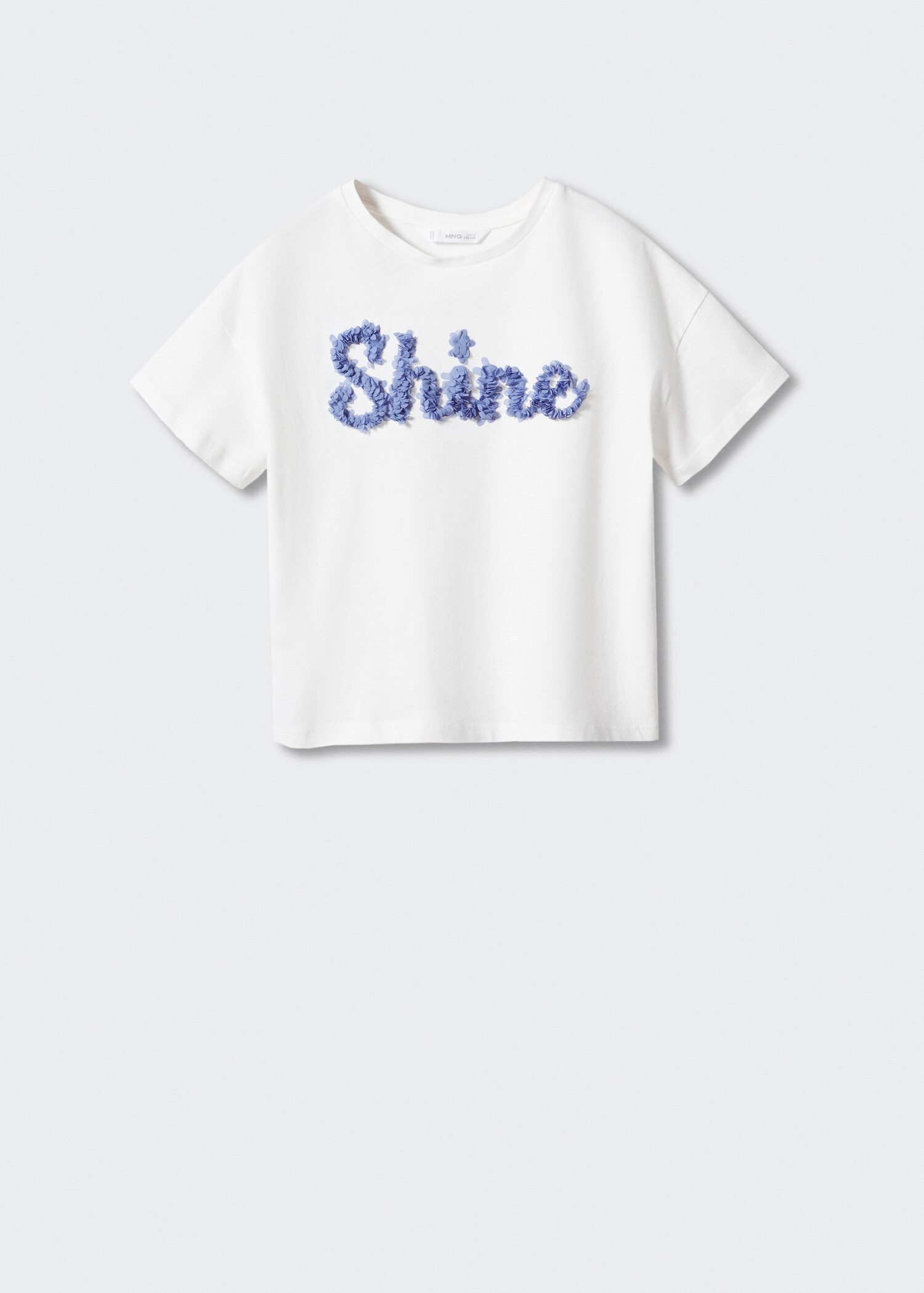 T-shirt mensagem textura - Artigo sem modelo