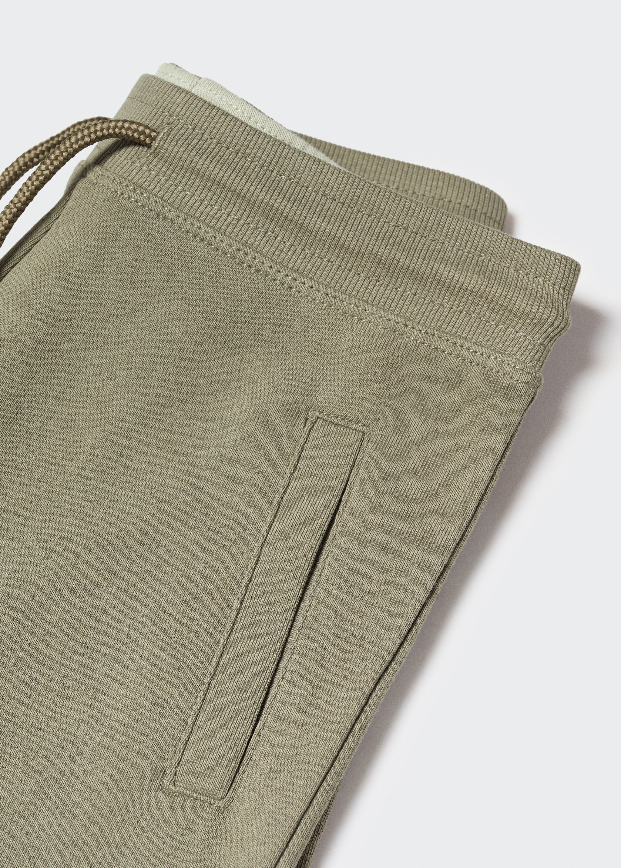 Jogger cotton Bermuda shorts - Details of the article 8