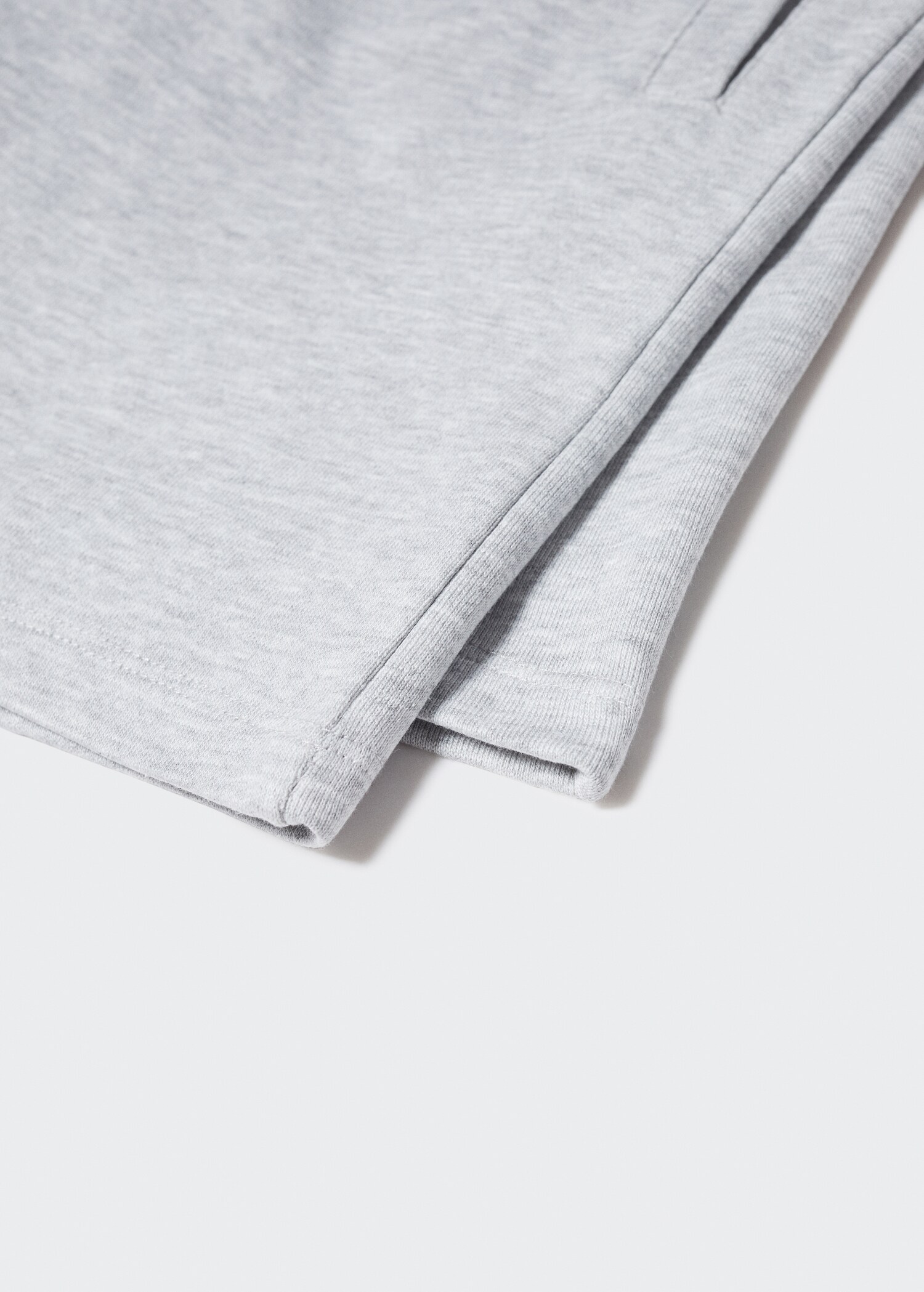 Jogger cotton Bermuda shorts - Details of the article 0