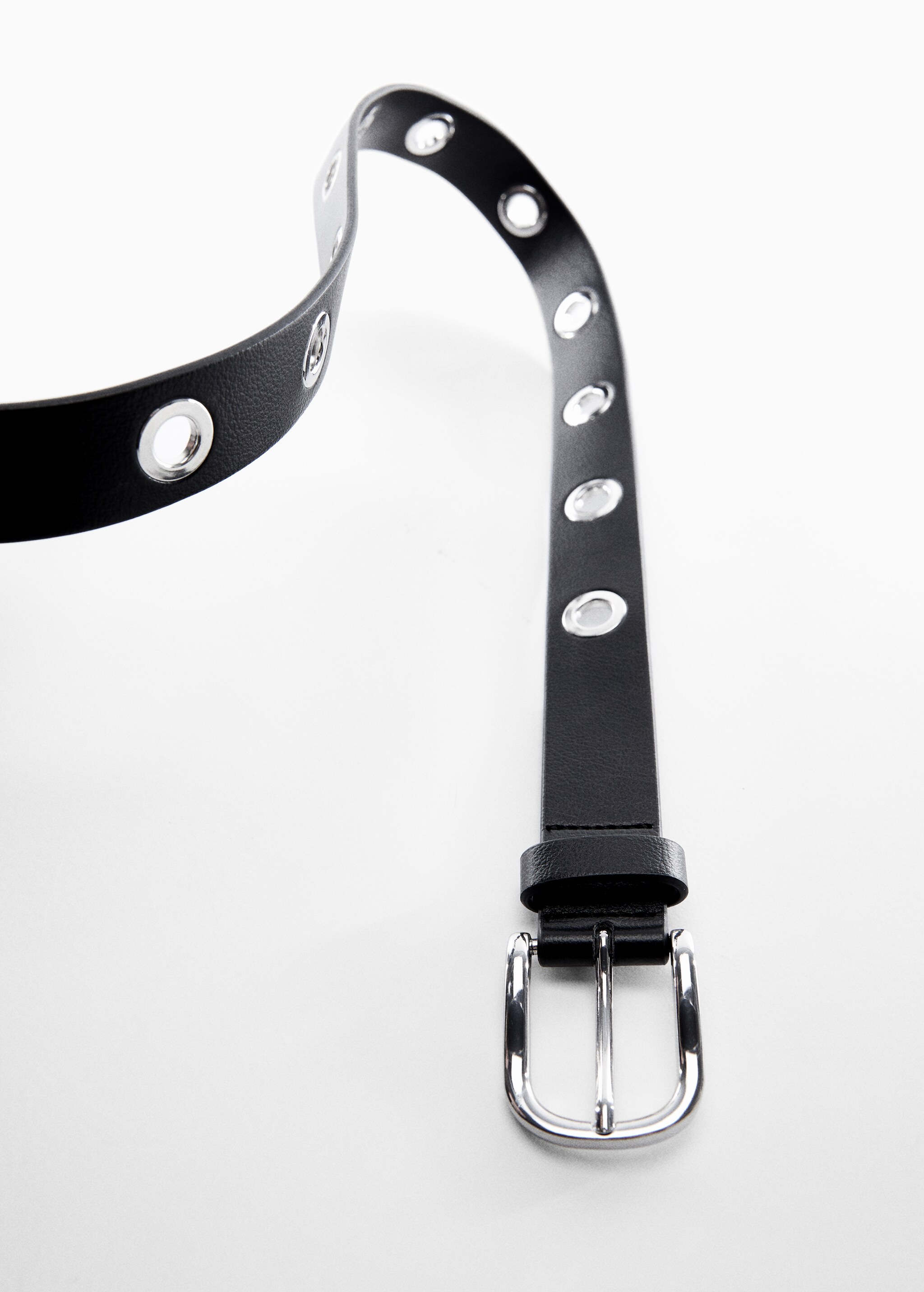 Belt with metal eyelets - Details of the article 5