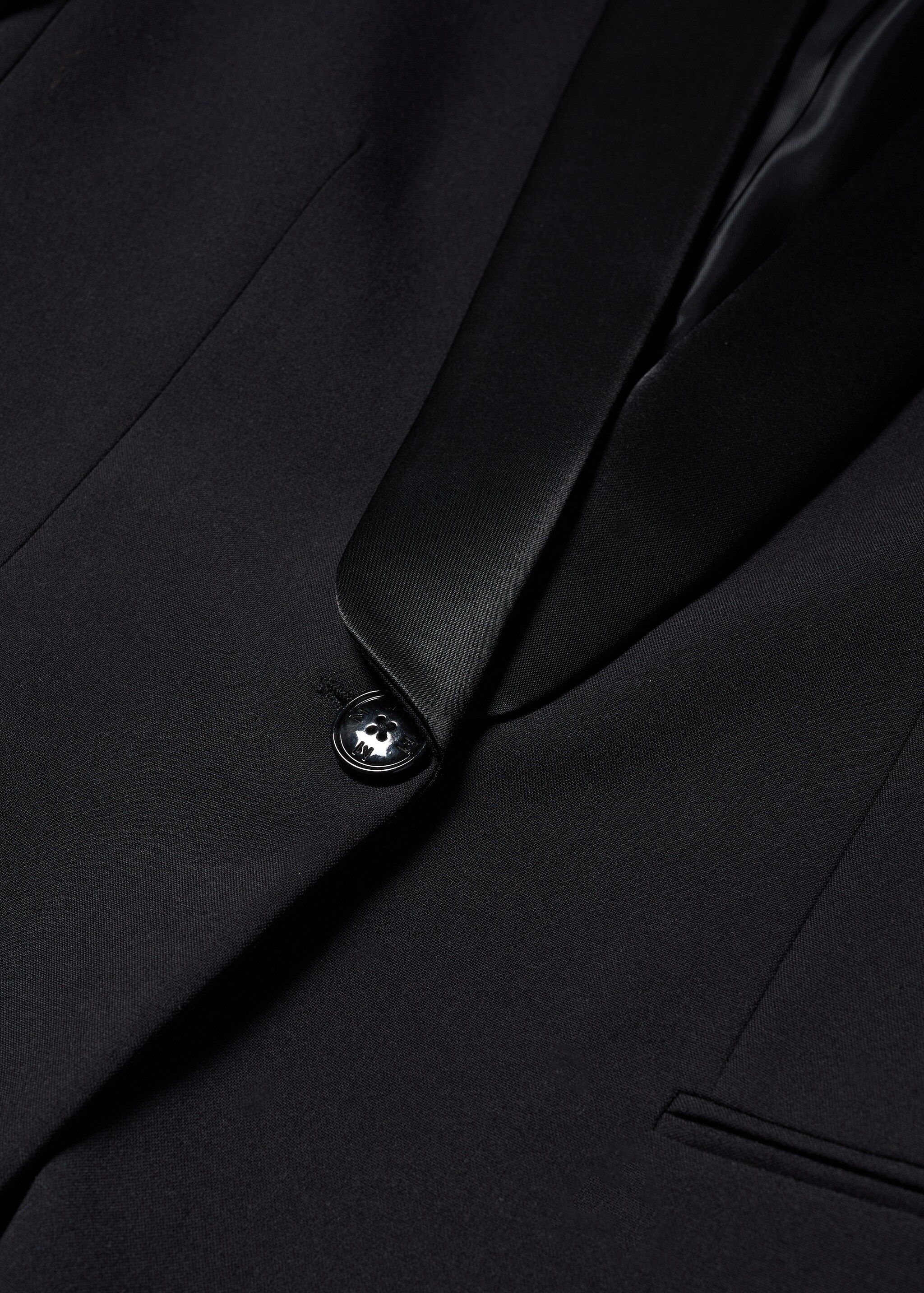 Satin lapels suit blazer - Details of the article 8