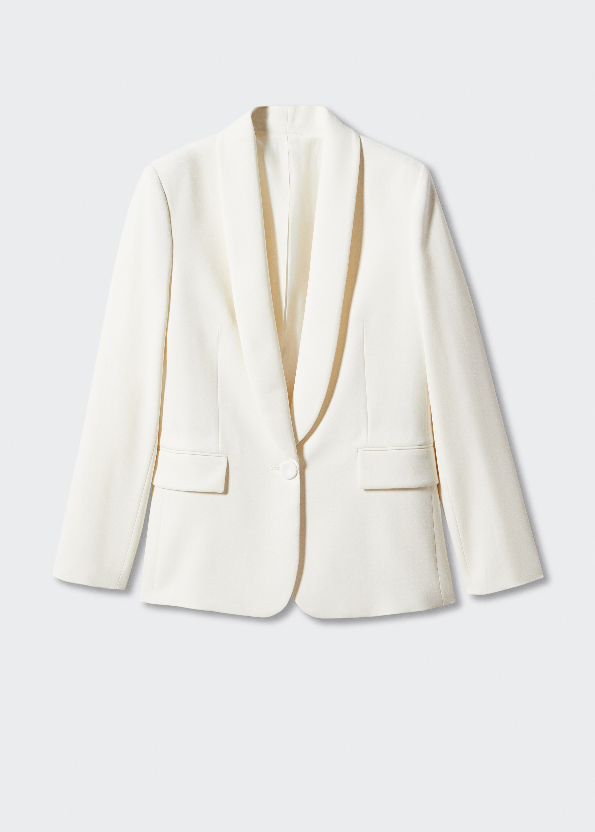 Shawl collar structured blazer - Article without model