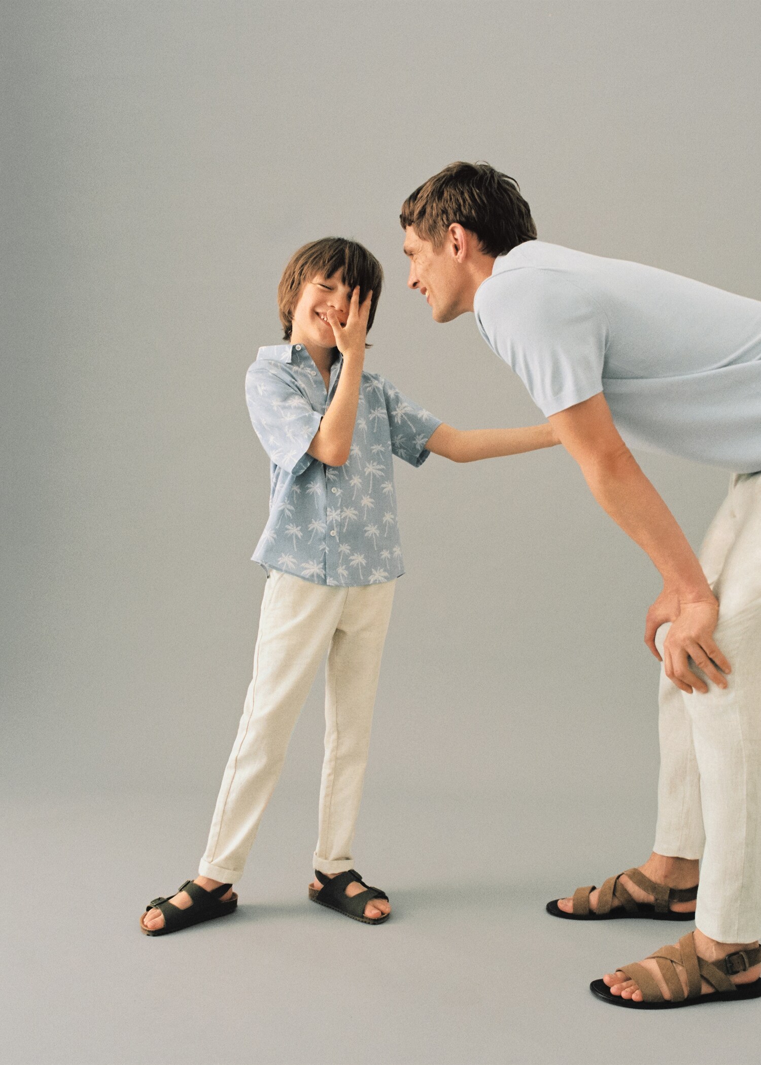 Linen chino trousers - Details of the article 6