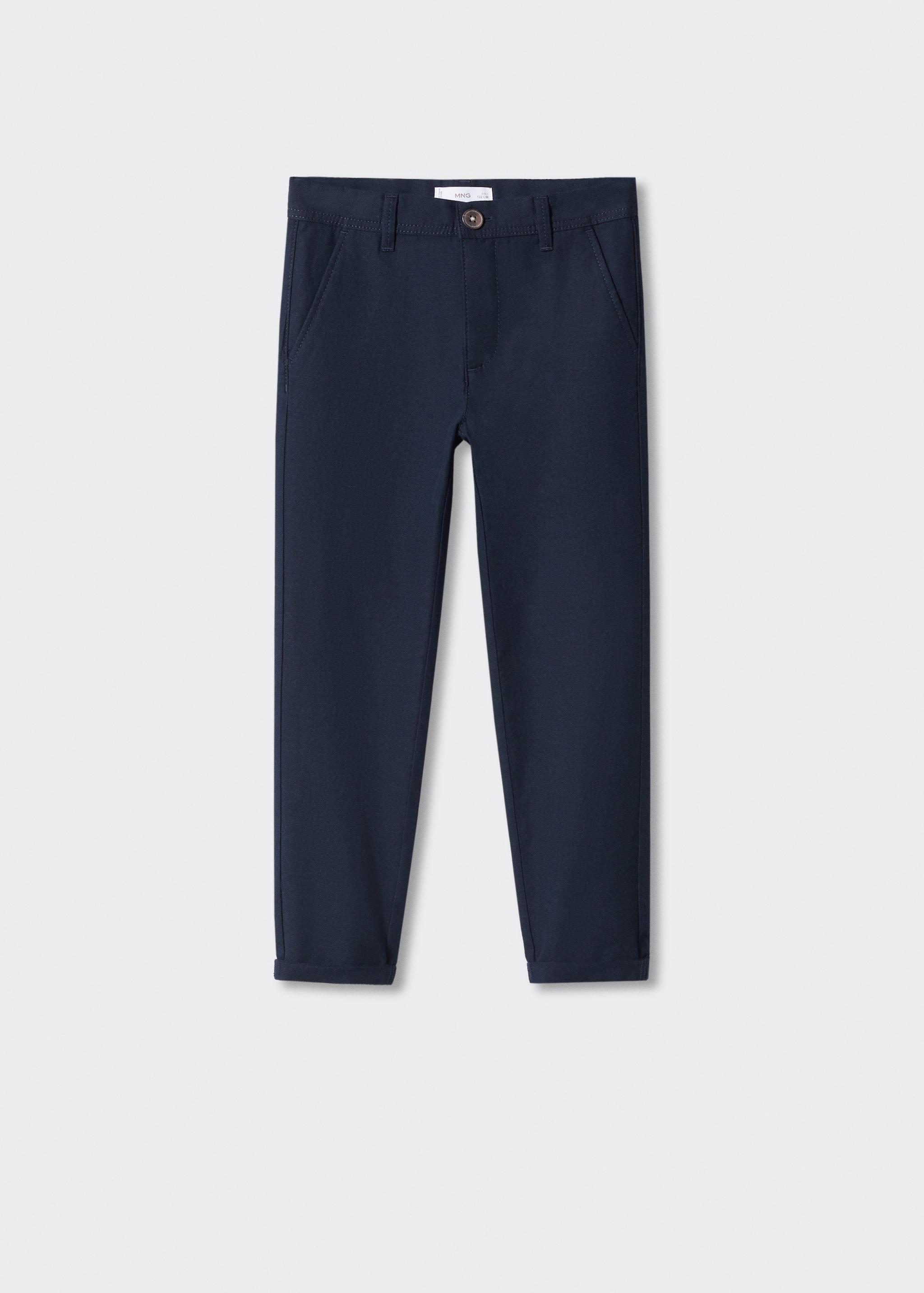 Linen chino trousers - Article without model