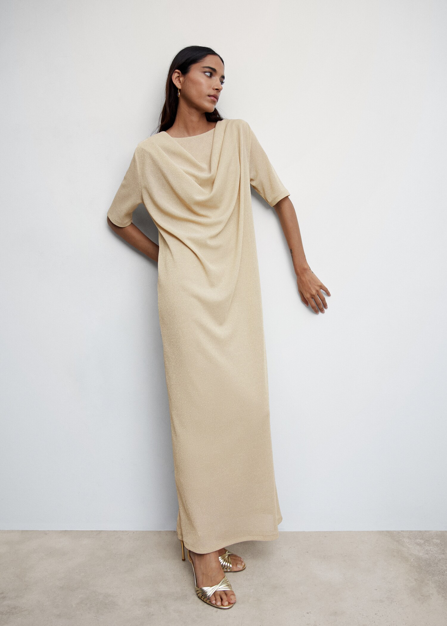 Vestit drapejat lúrex - Detall de l'article 2