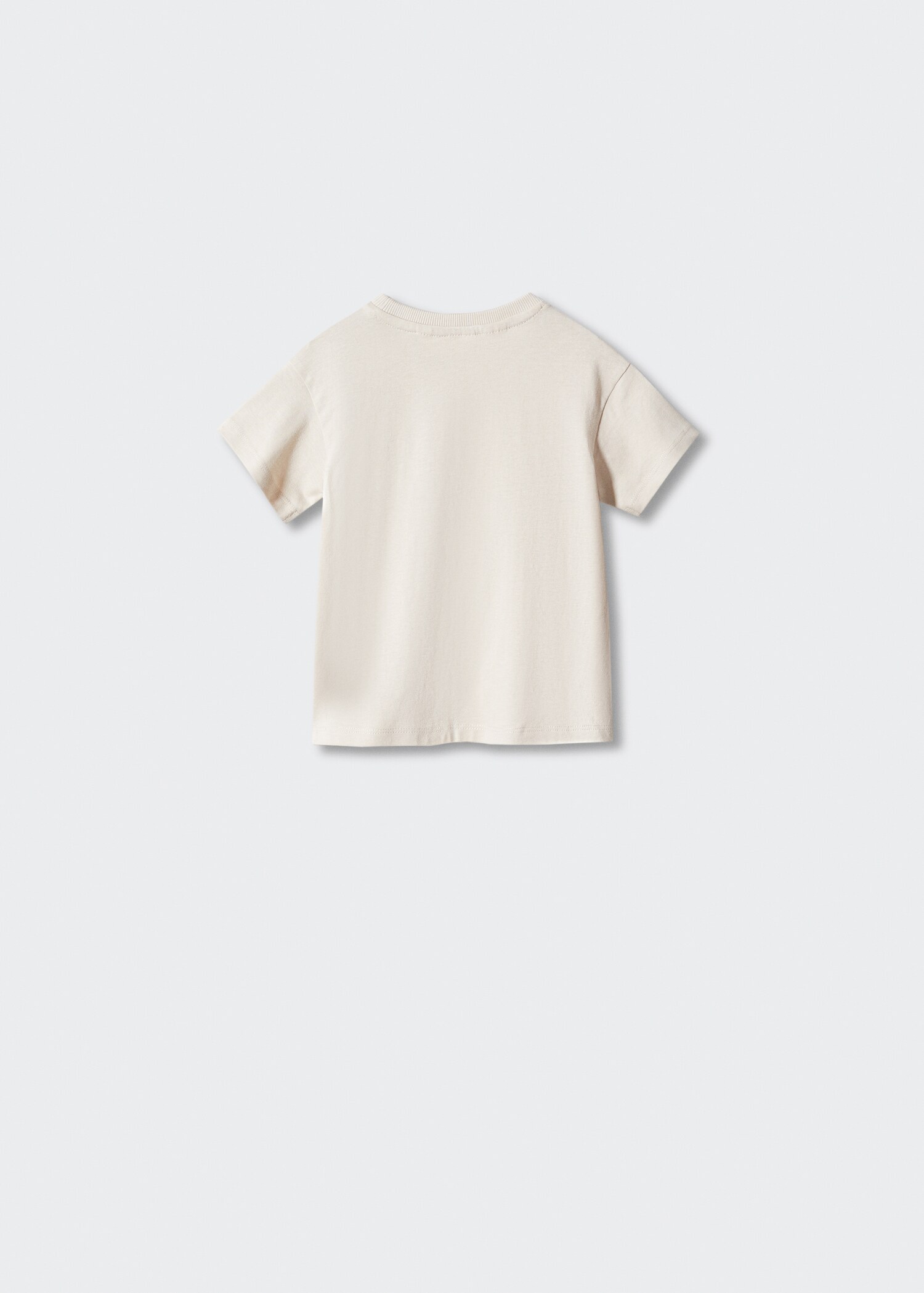 Camiseta algodón dibujo - Reverso del artículo