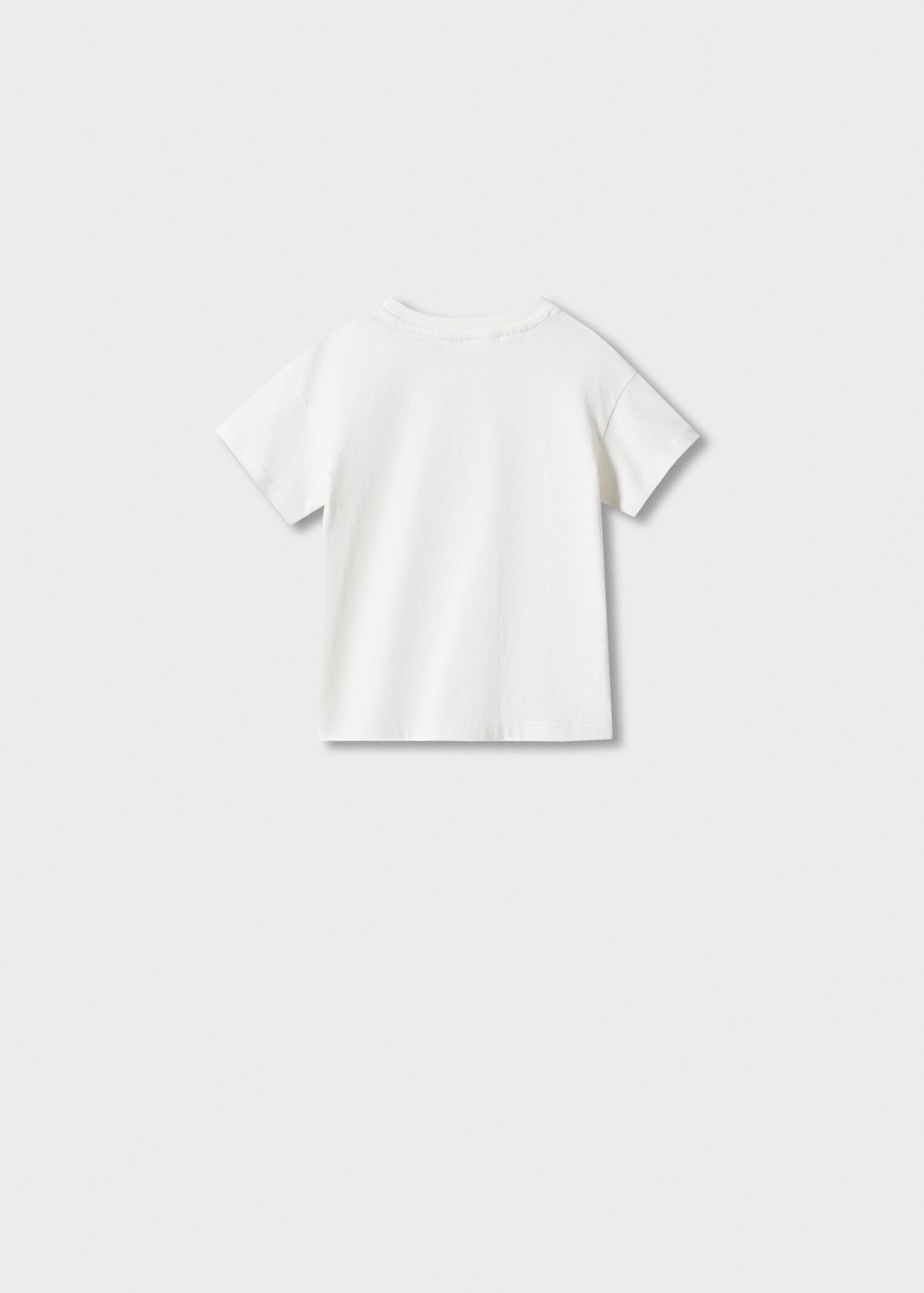 Camiseta algodón dibujo - Reverso del artículo