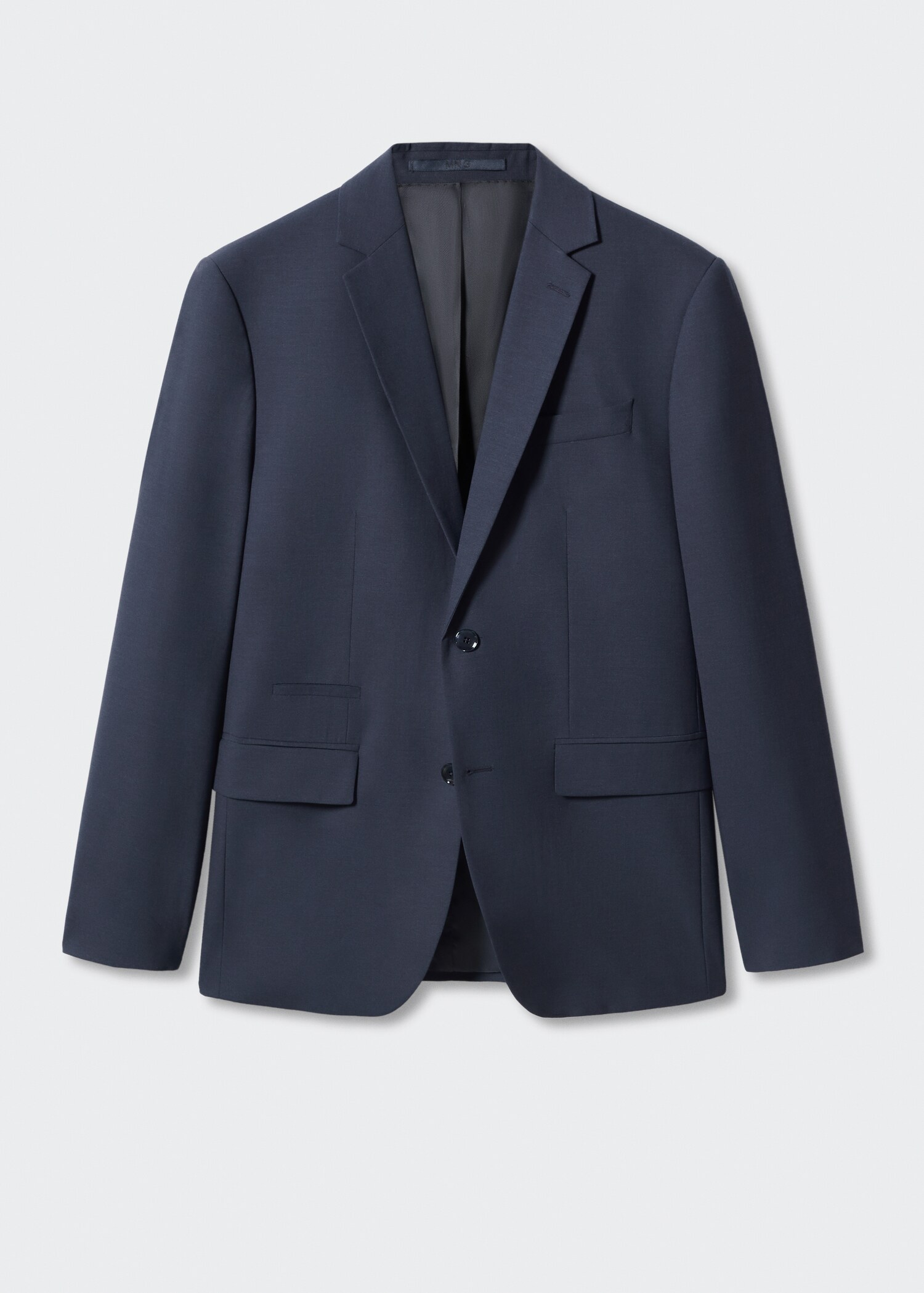 Slim-fit wool suit jacket - Article without model