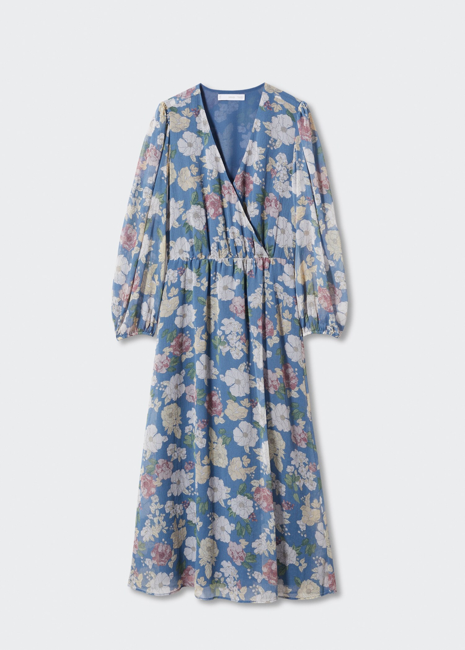 Chiffonkleid mit Blumenmuster - Damen | MANGO OUTLET Deutschland
