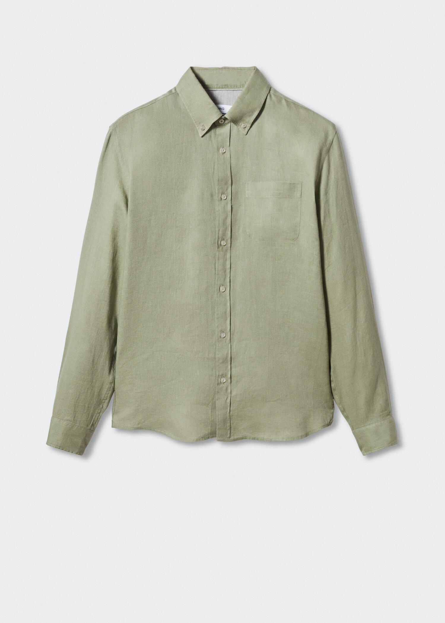 Slim Fit-Hemd aus 100 % Leinen - Artikel ohne Model