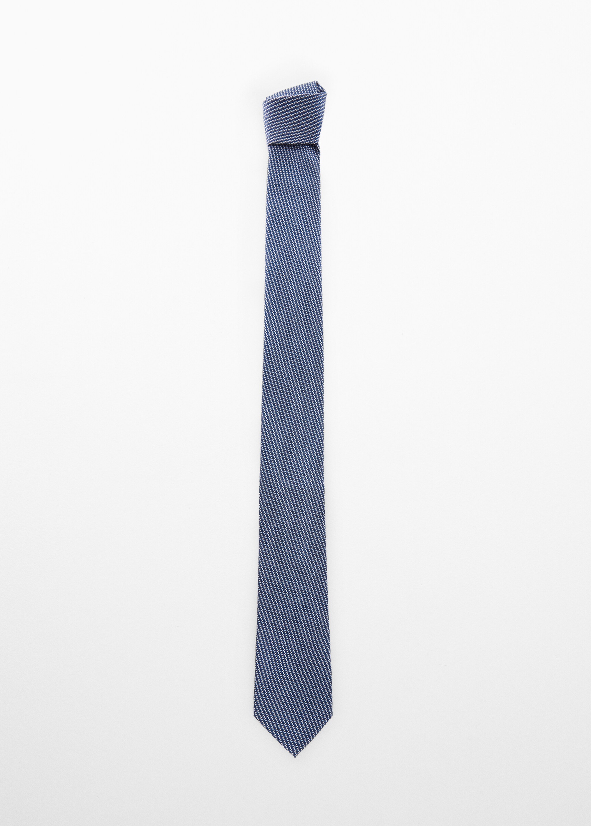 Skrynkelfri slips med struktur - Artikel utan modell