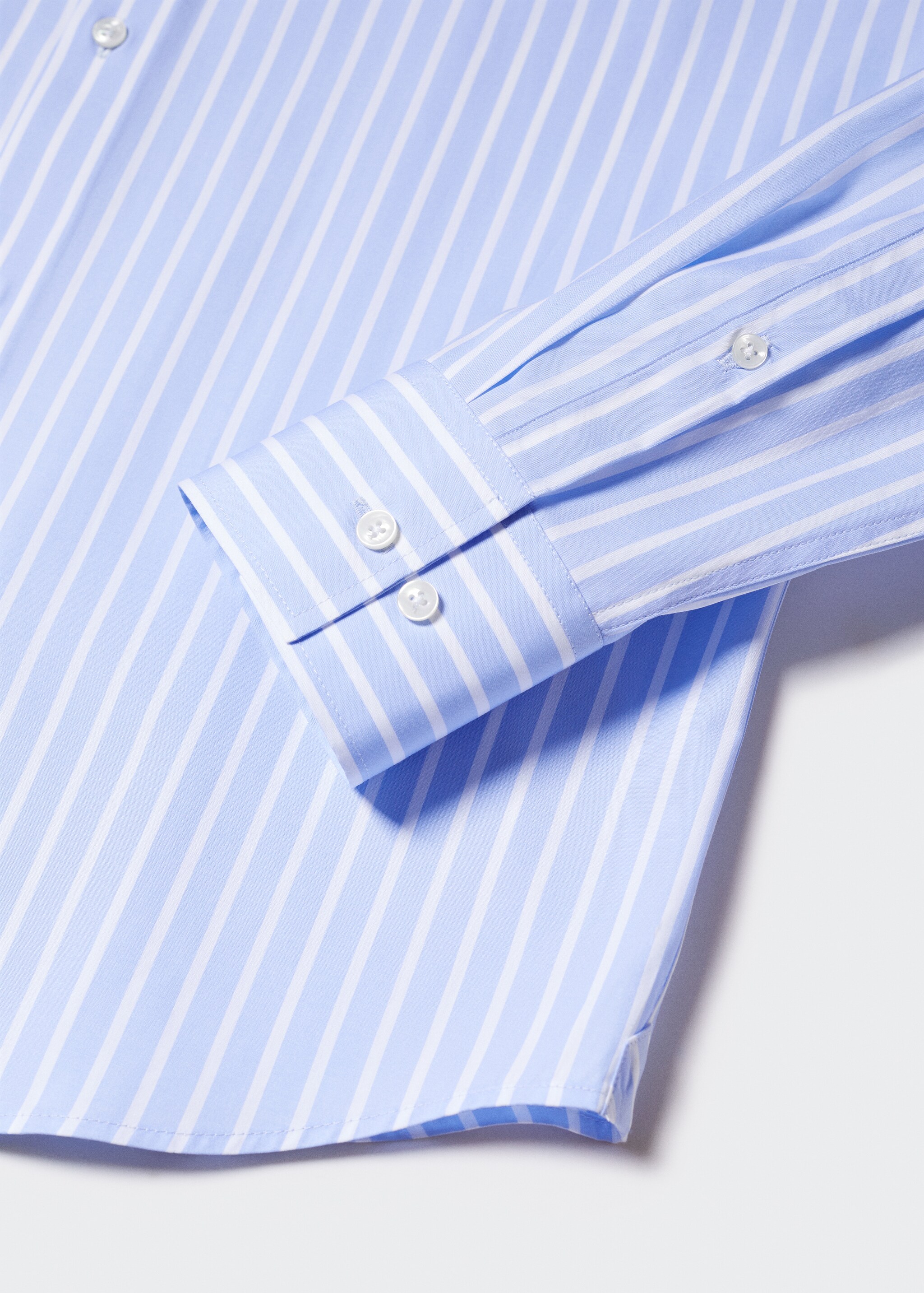 Slim fit cotton suit shirt - Details of the article 8
