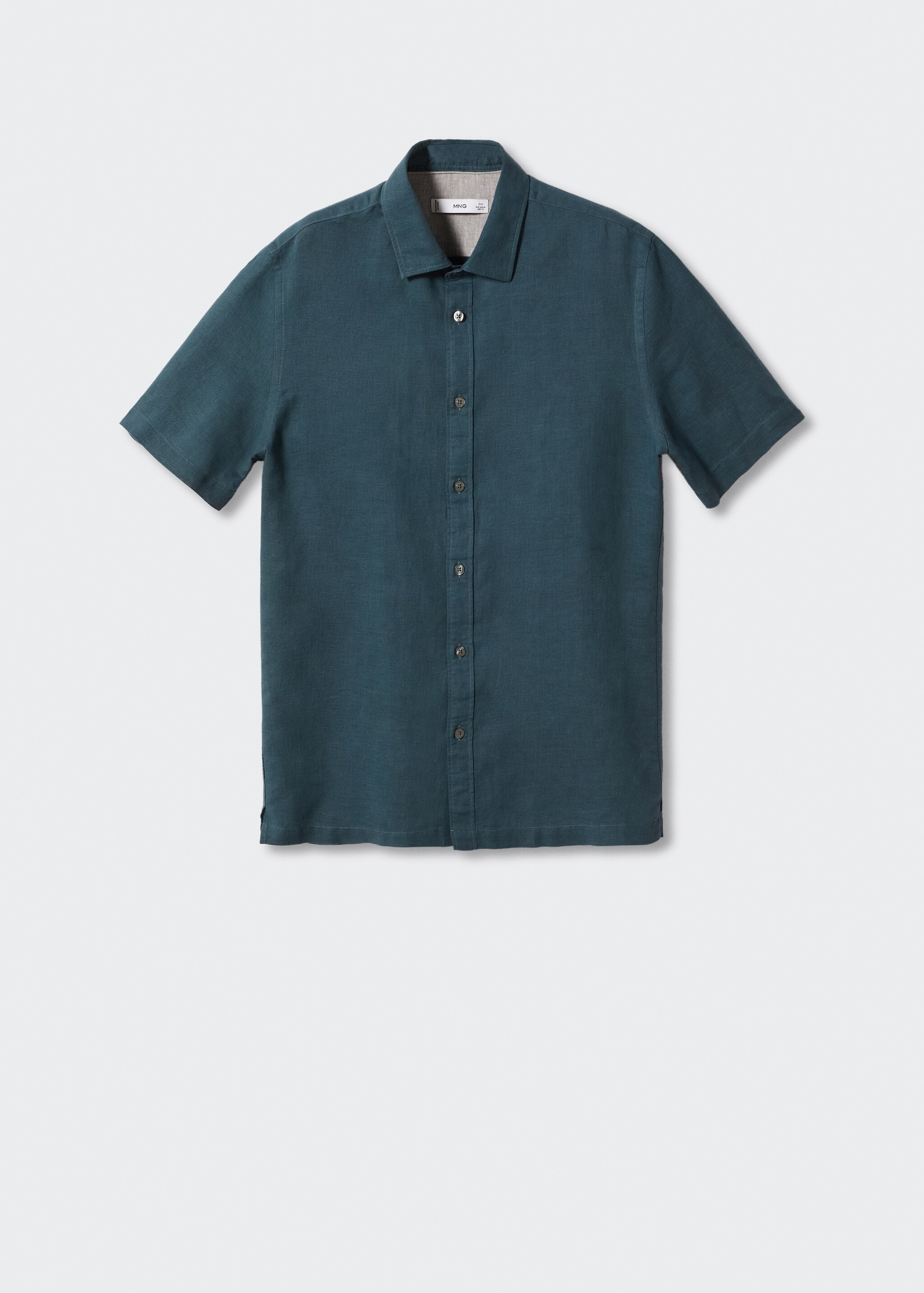 Camisa 100% lino manga corta - Artículo sin modelo